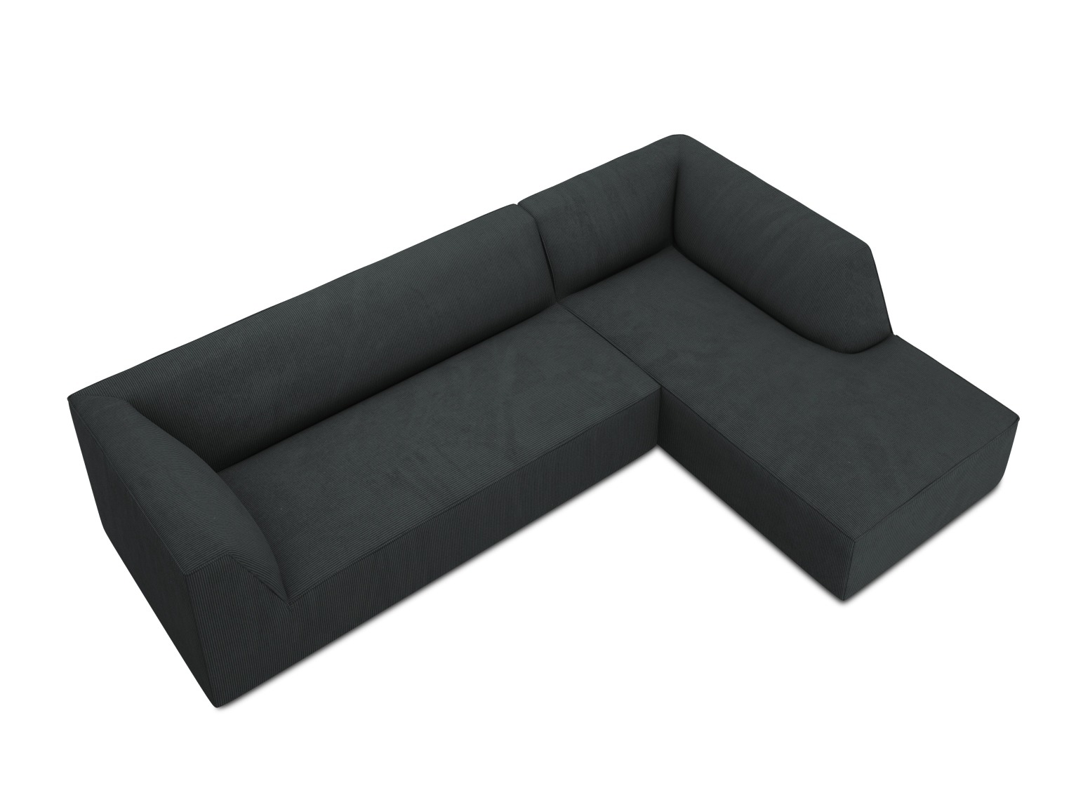 Sarokkanapé Vermaru 105 (Scala Fekete)