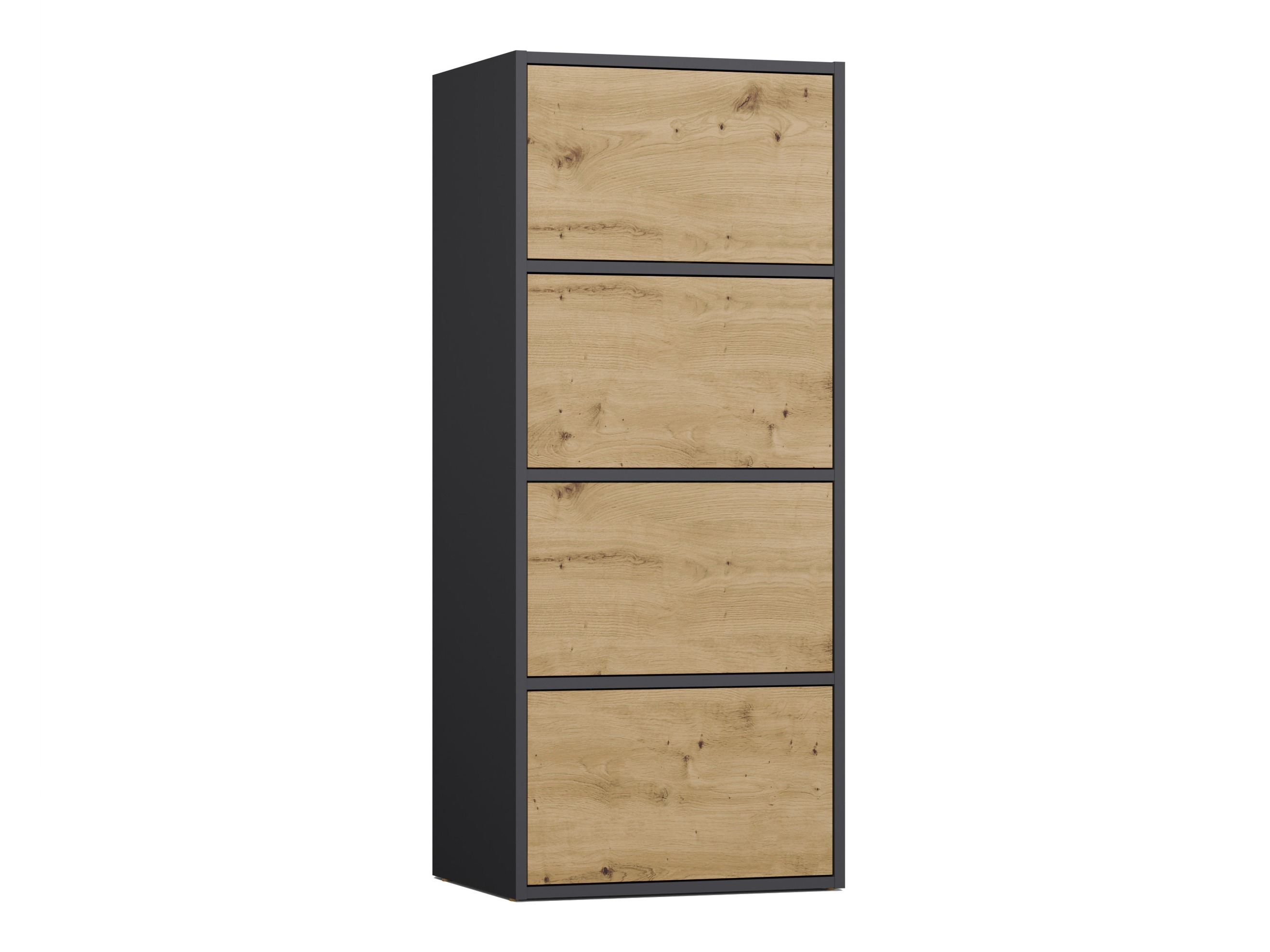 Szekrény Mandeville 298 (Antracit + Artisan tölgy)
