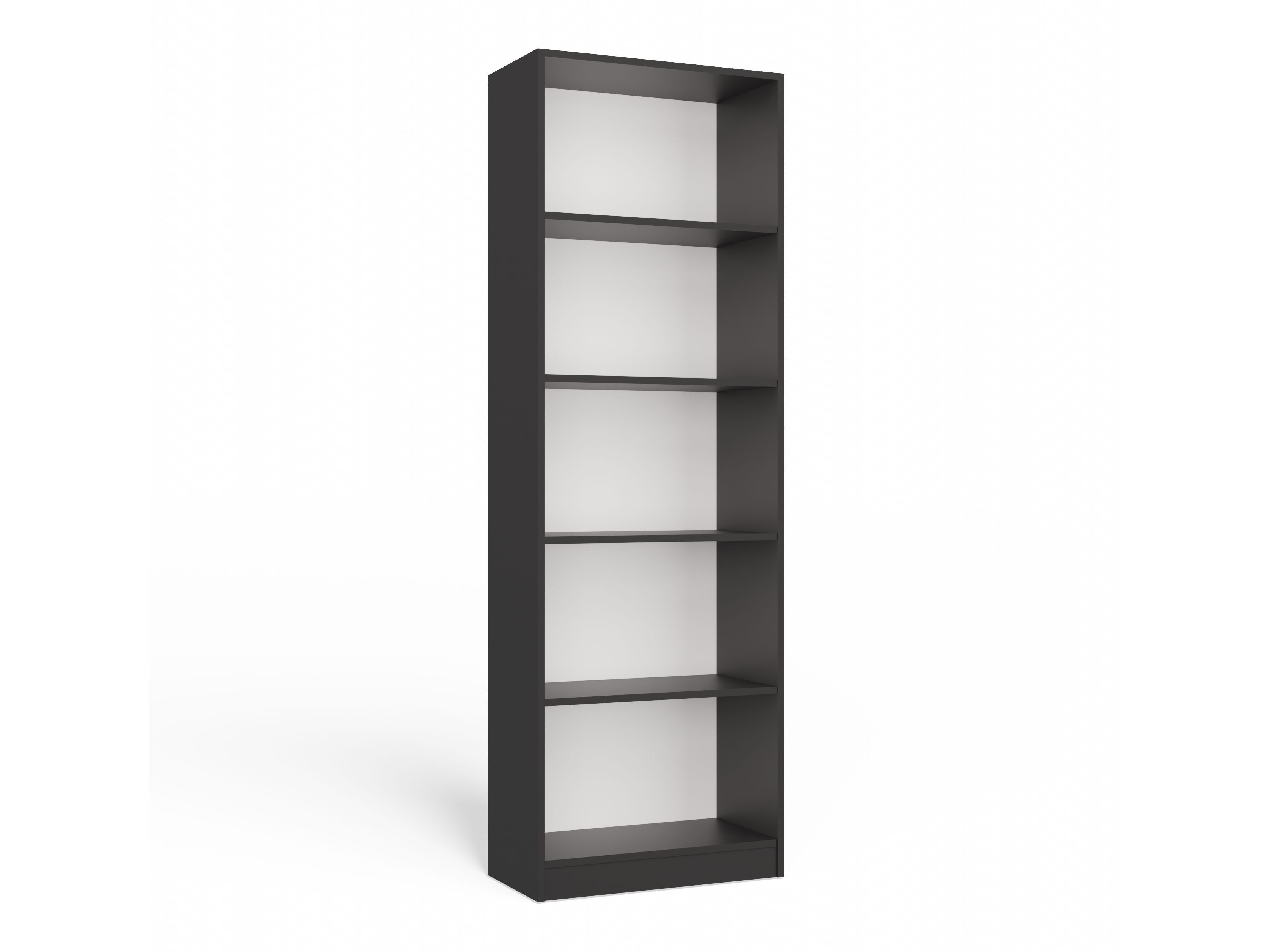 Könyvespolc Mandeville 191 (Antracit + Fehér)