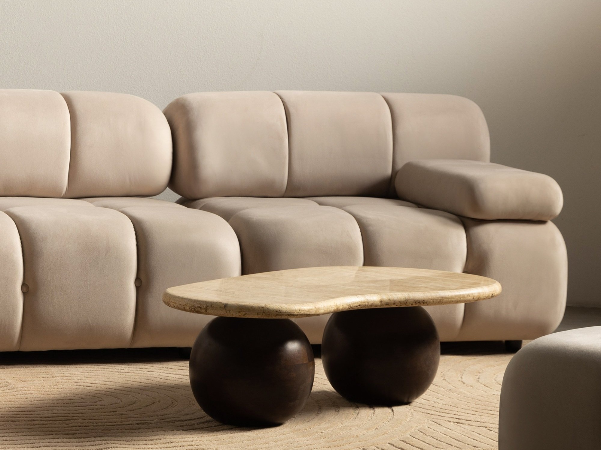 Moduláris fotelek Tenmeri 100 (Bézs)