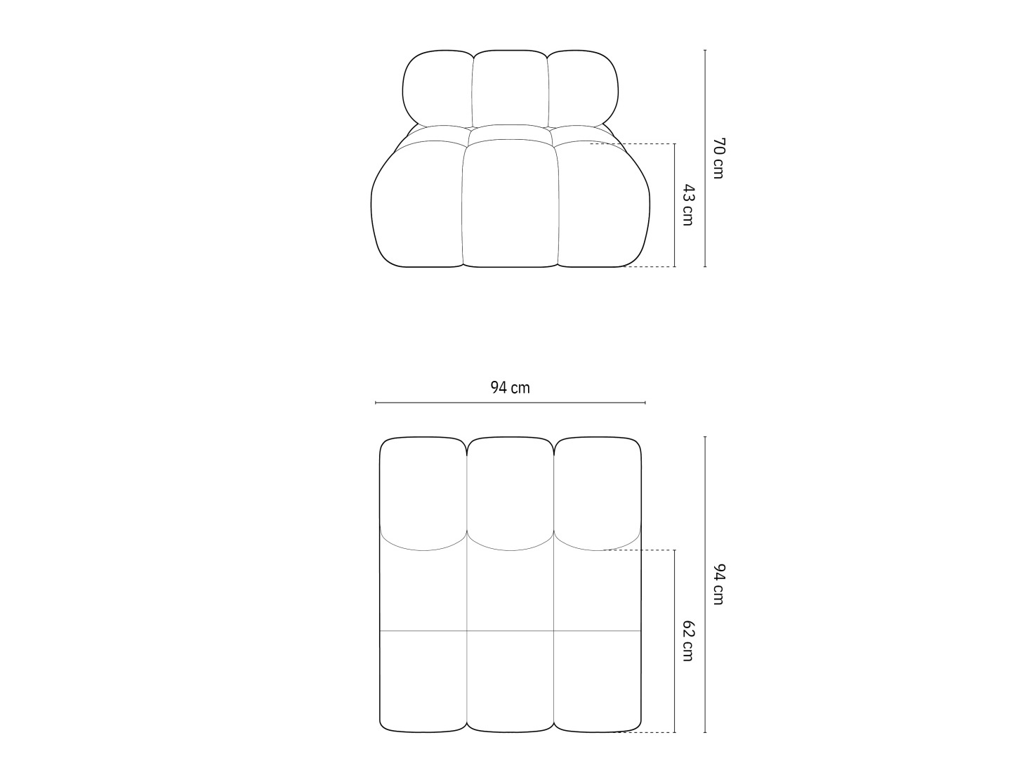 Fotel Caltenu 101 (Riviera 26)
