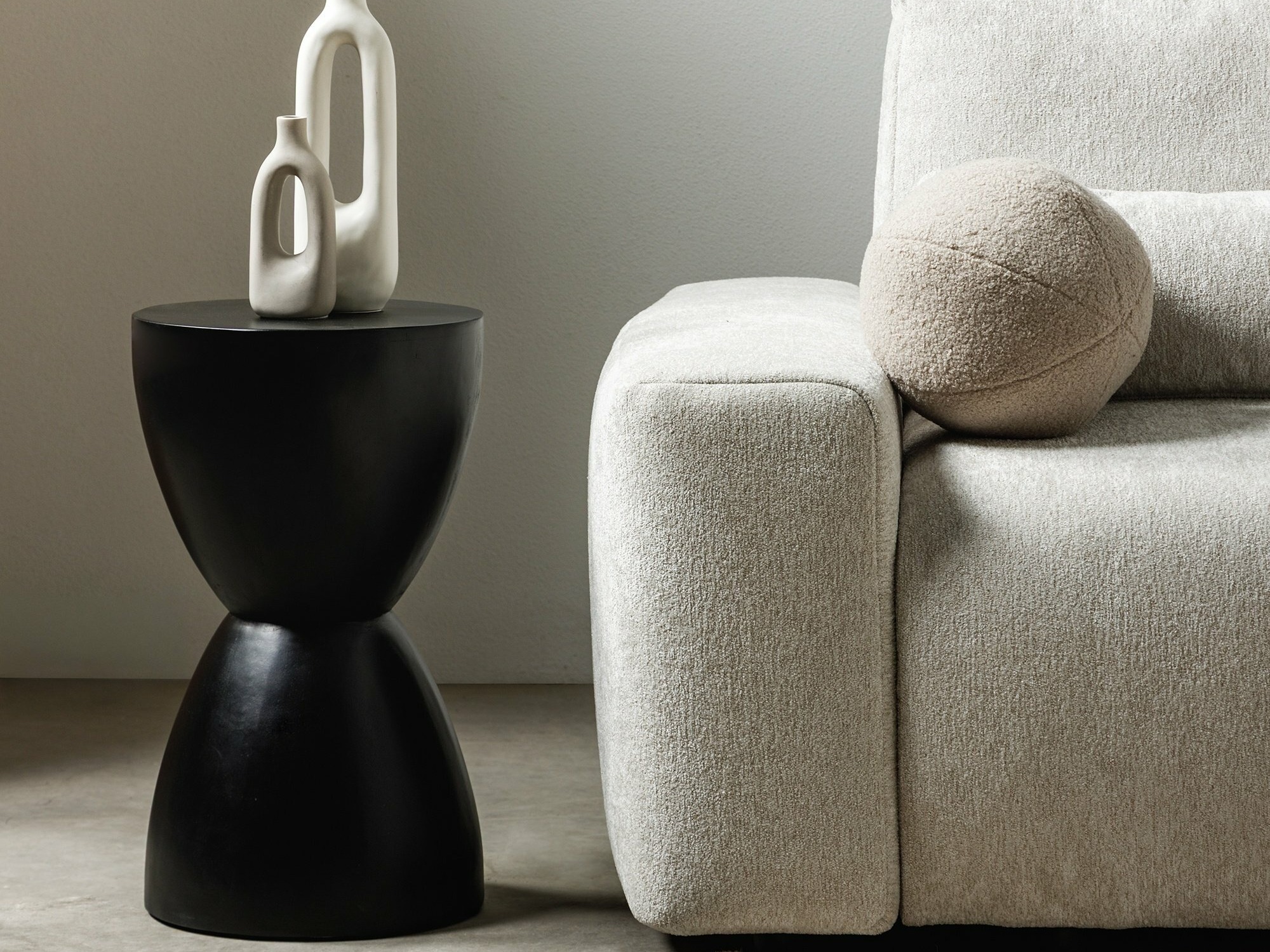 Kisasztal Burleson 368 (Fekete)