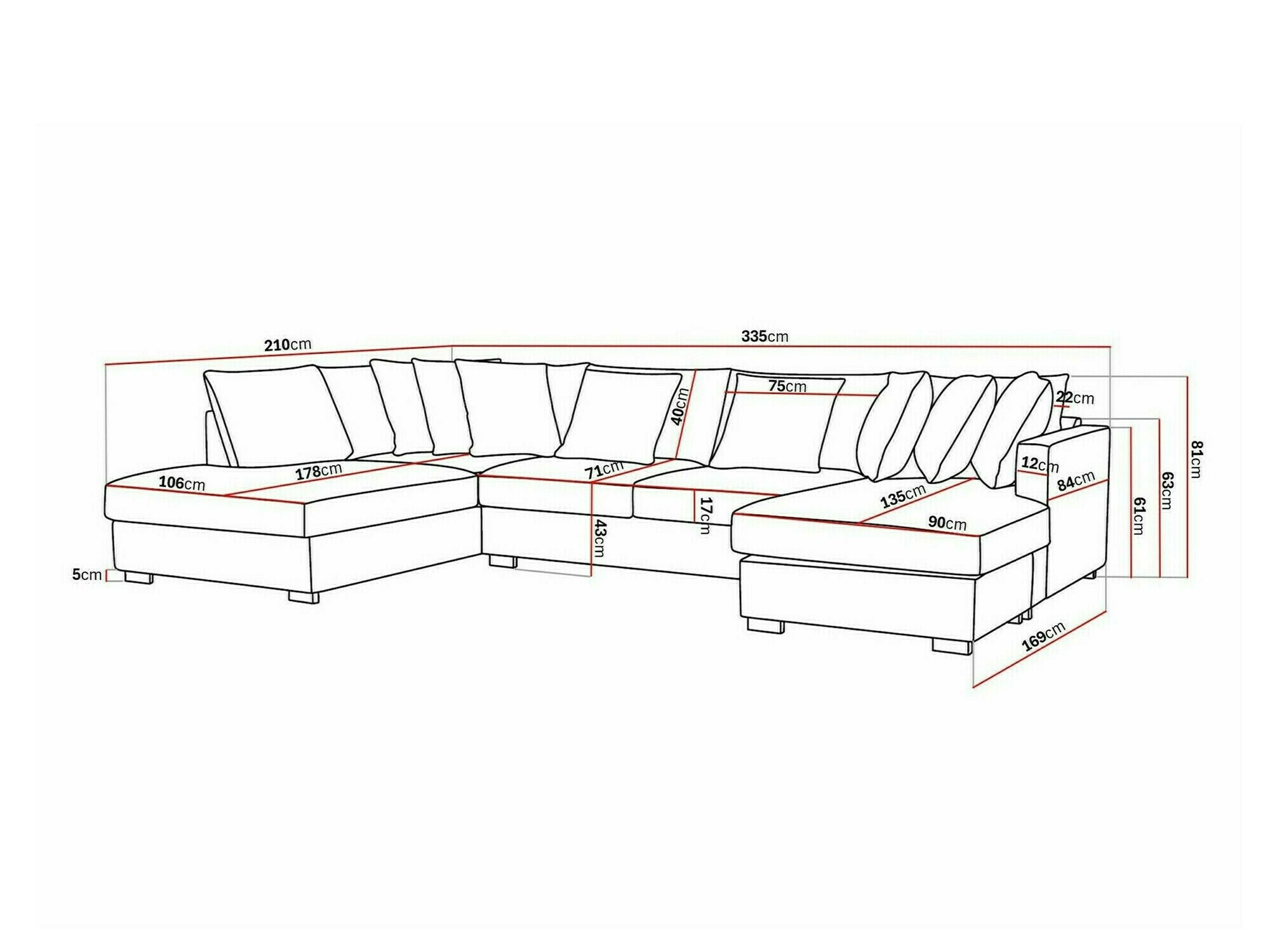 Sarokkanapé Tivsoe 106 (Fresh 01)
