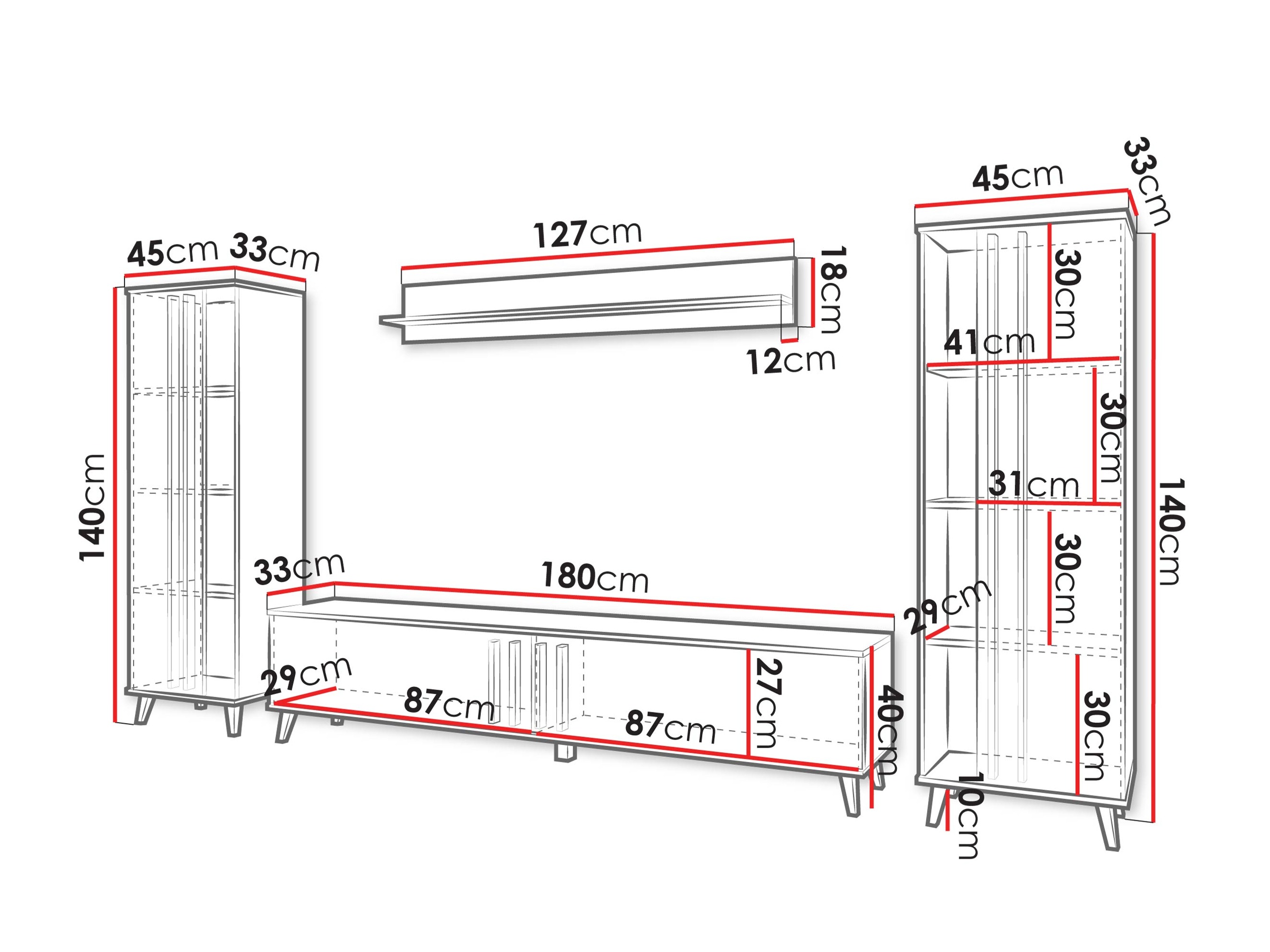 Nappali szett Facetor (Congo)