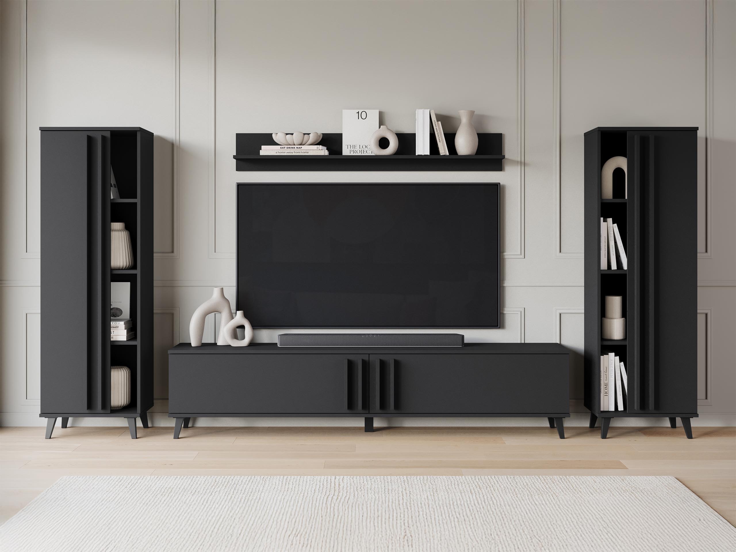 Nappali szett Temora 102 (Grafit)