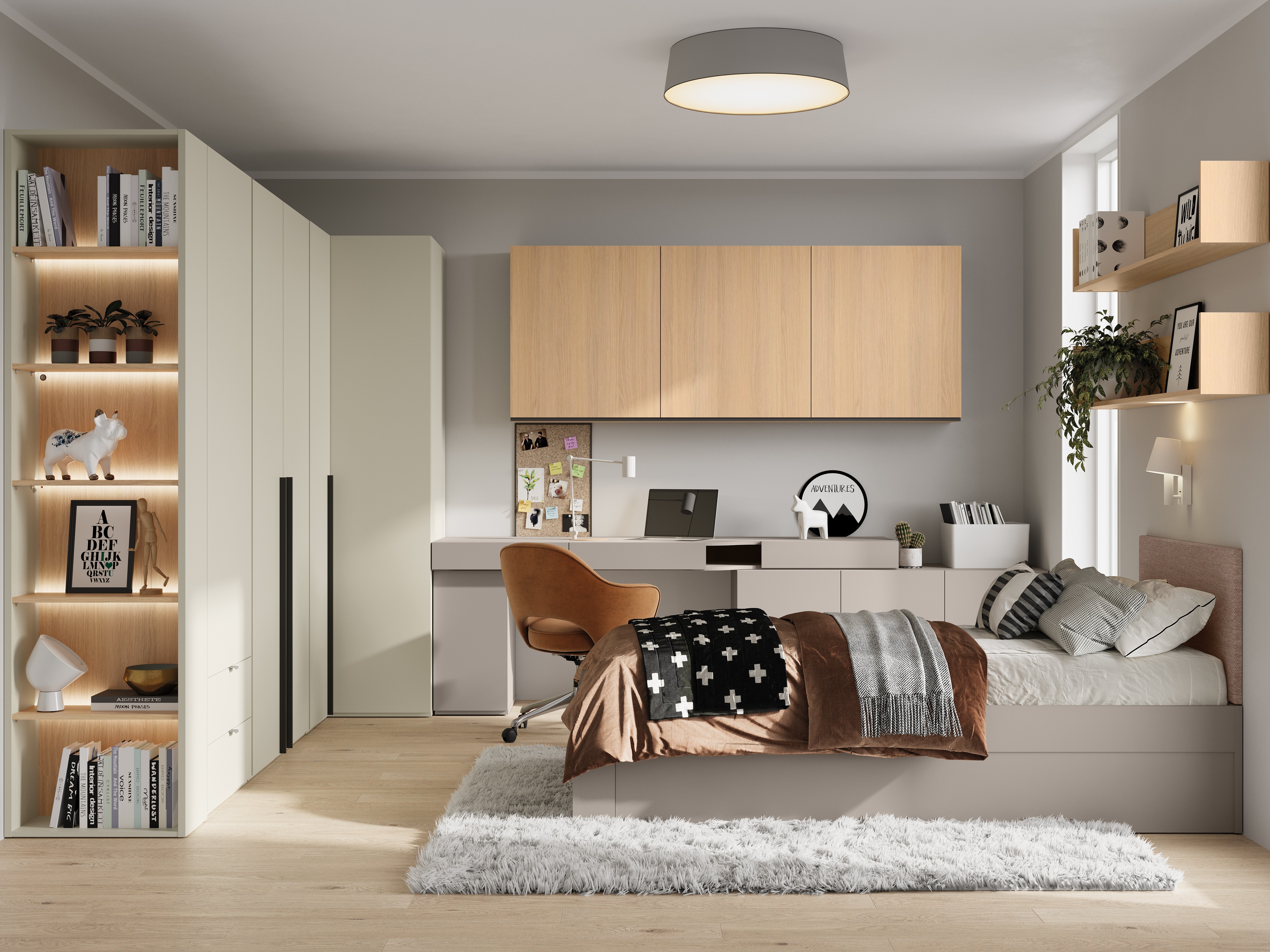 Fali szekrény Evareve 105