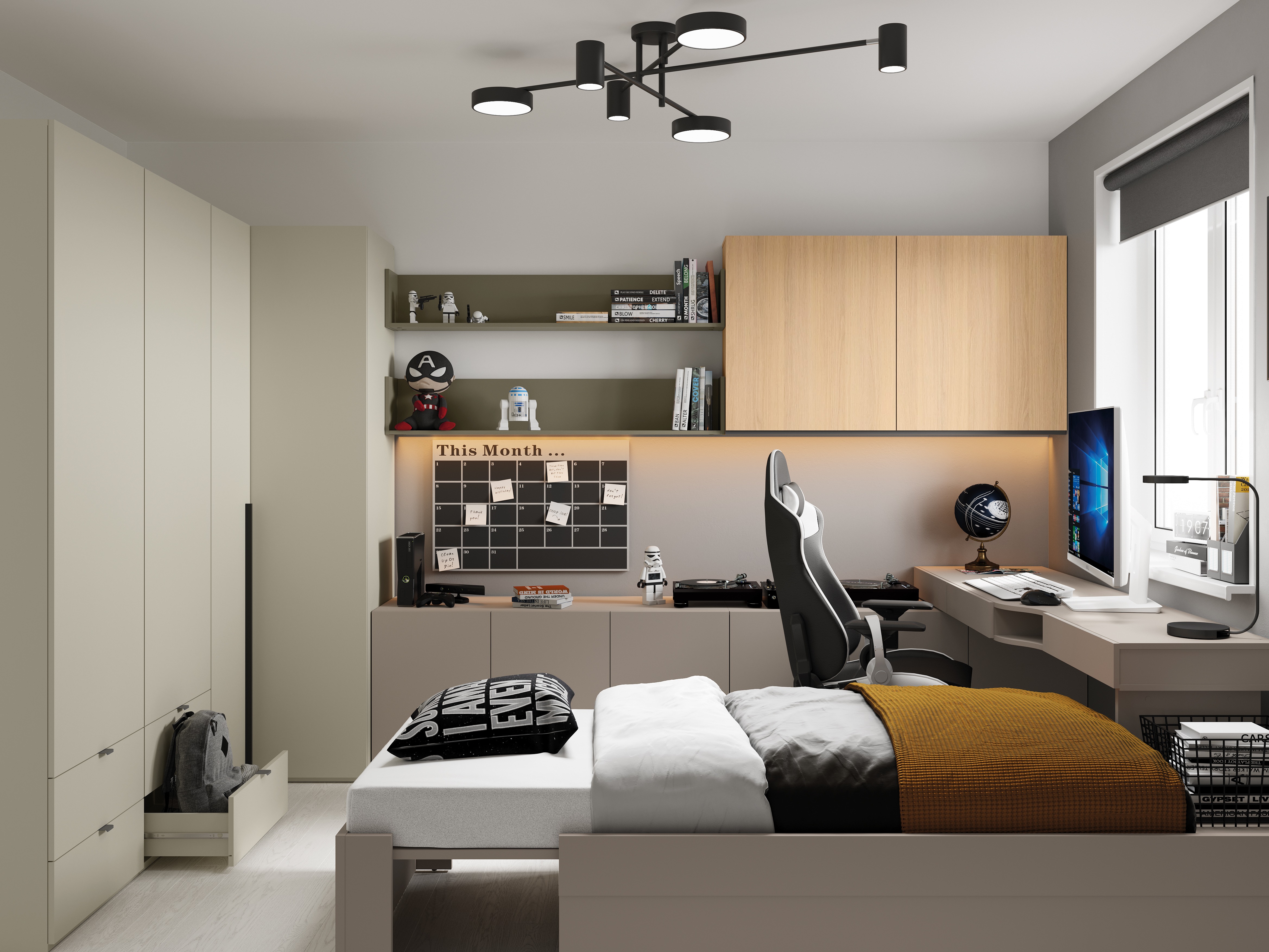 Fali szekrény Evareve 108