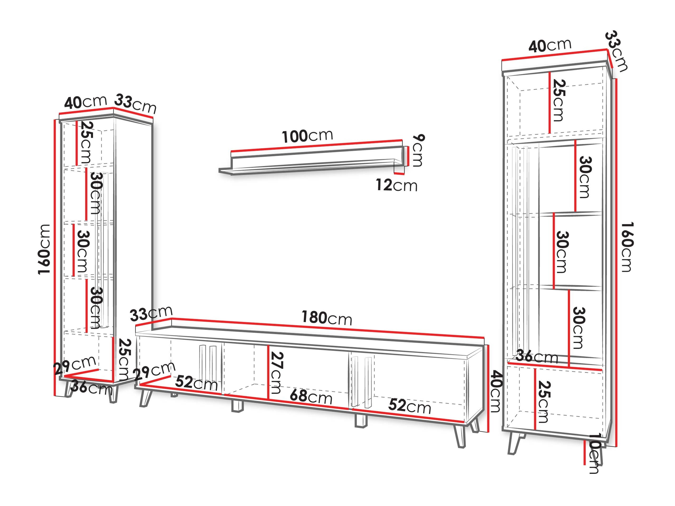 Nappali szett Facetor II (Congo)