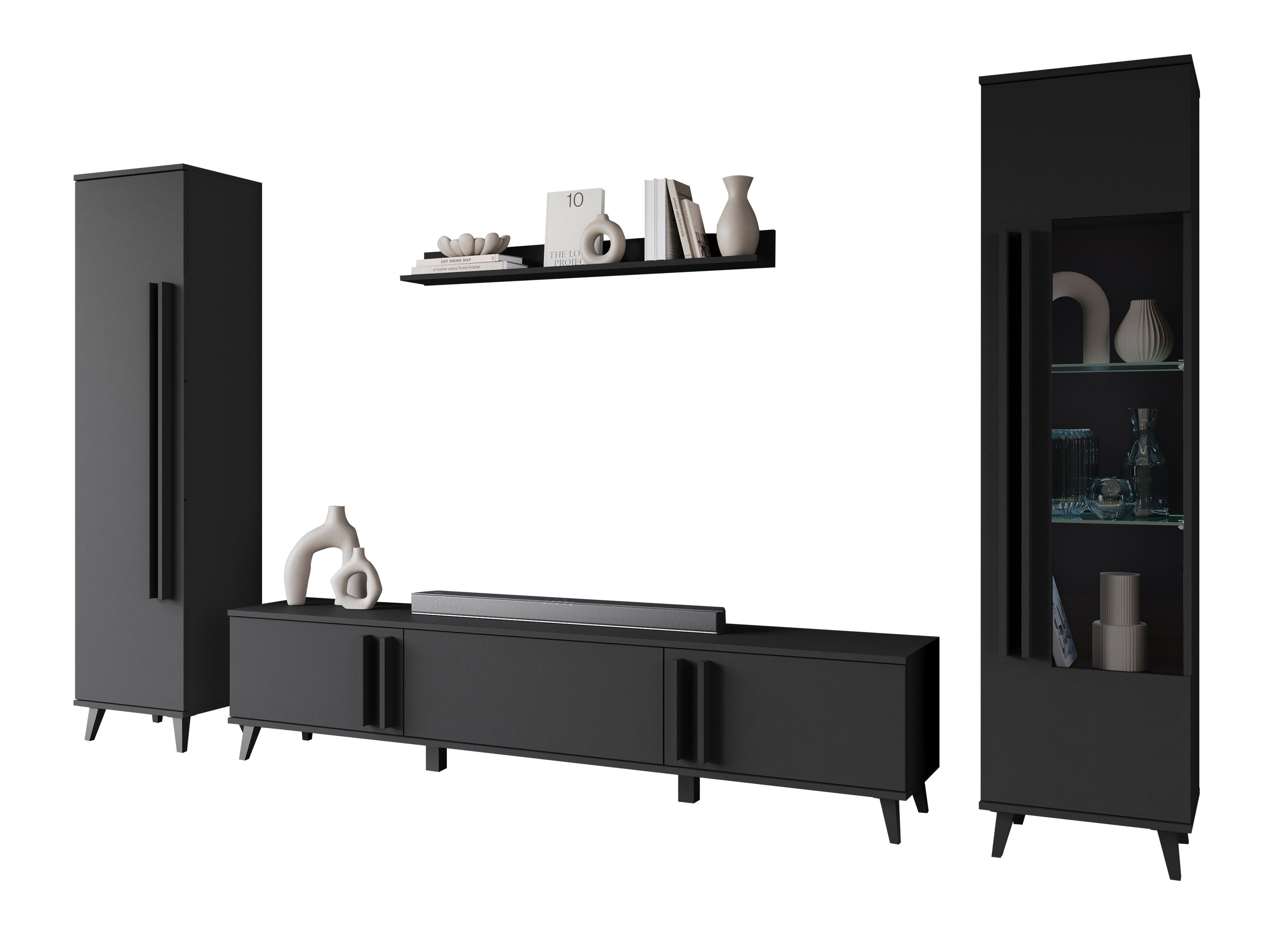 Nappali szett Facetor II (Grafit)