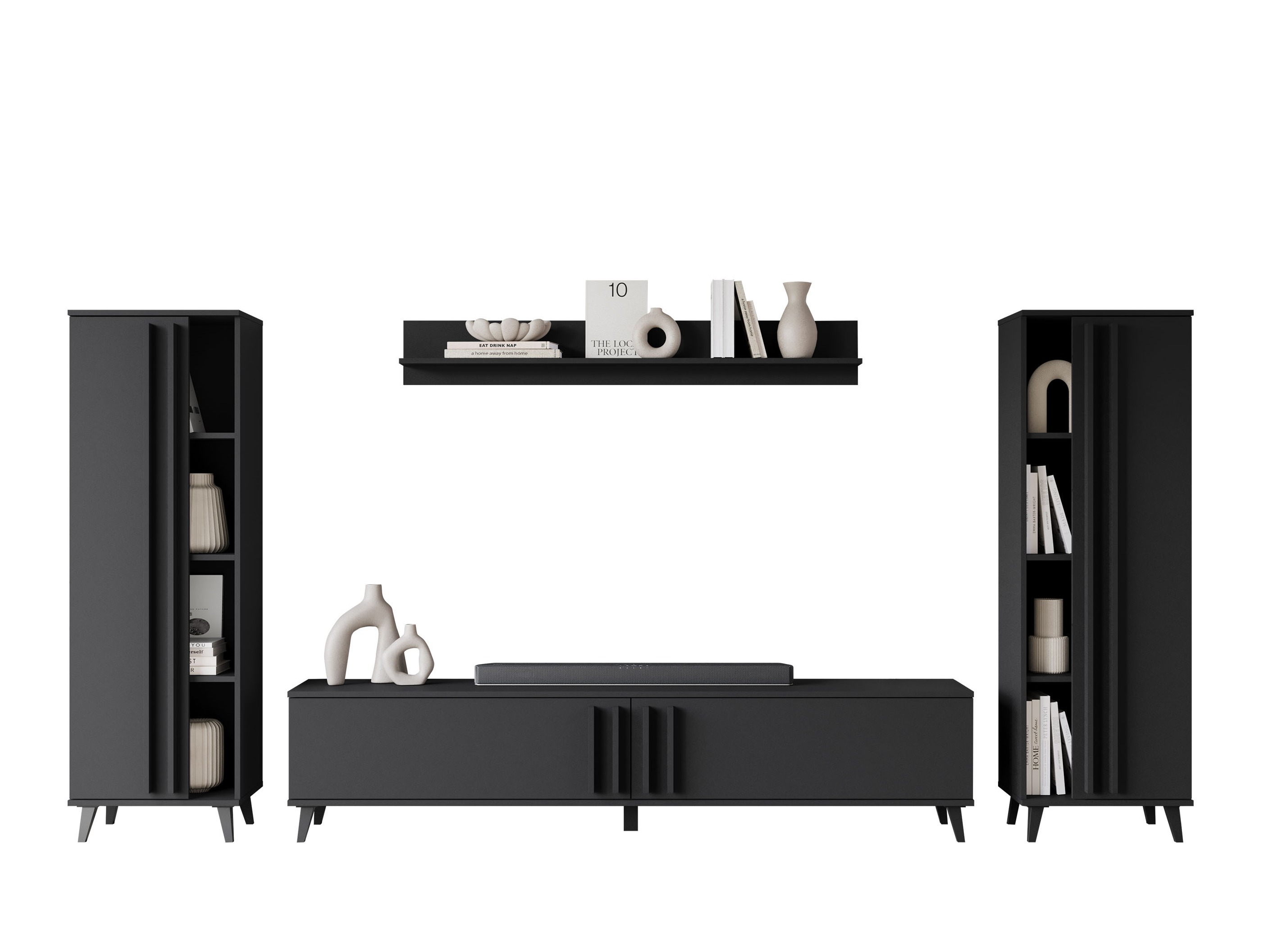 Nappali szett Temora 102 (Grafit)