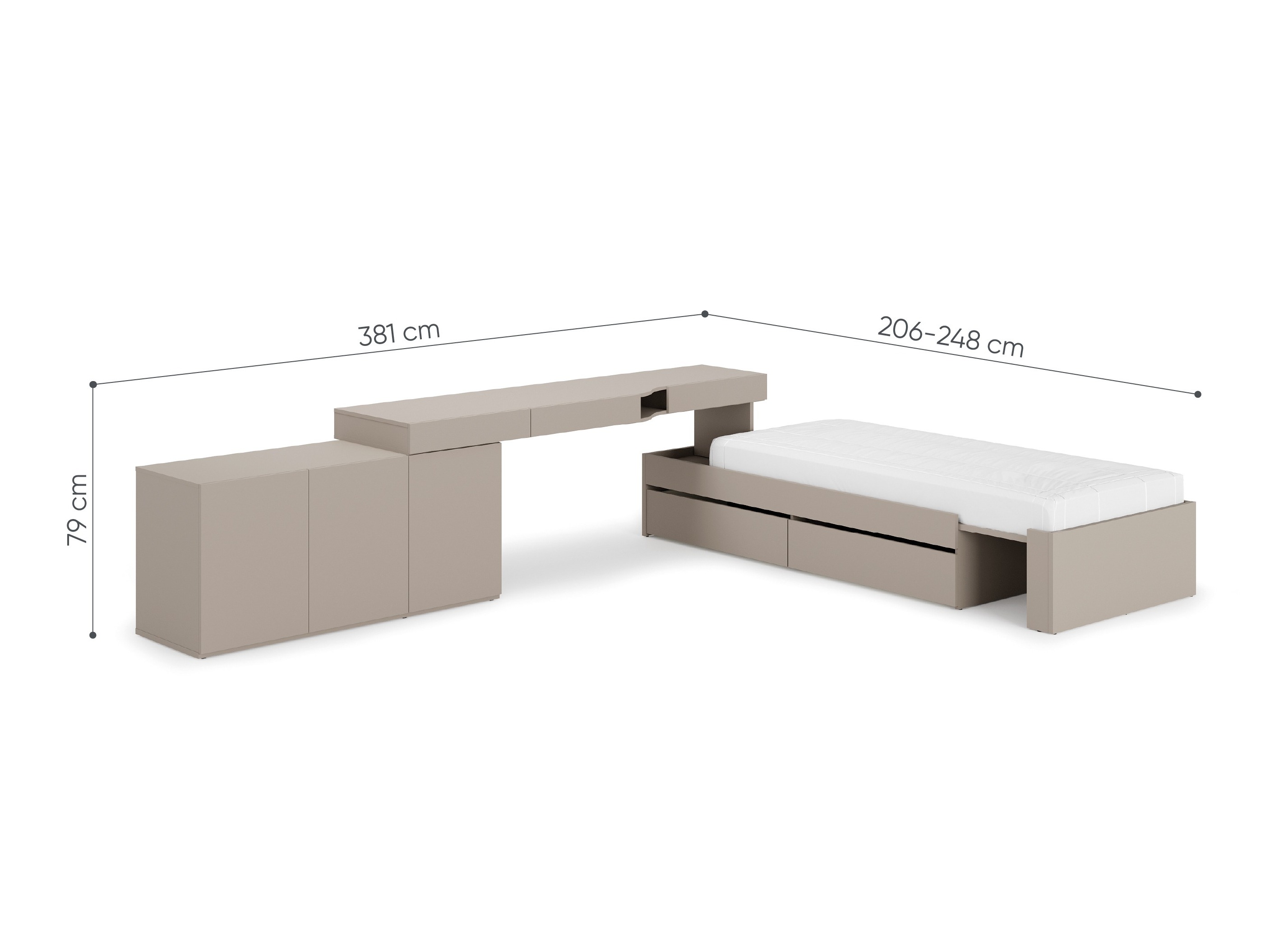 Bútorkészlet Evareve 113 (Bal)