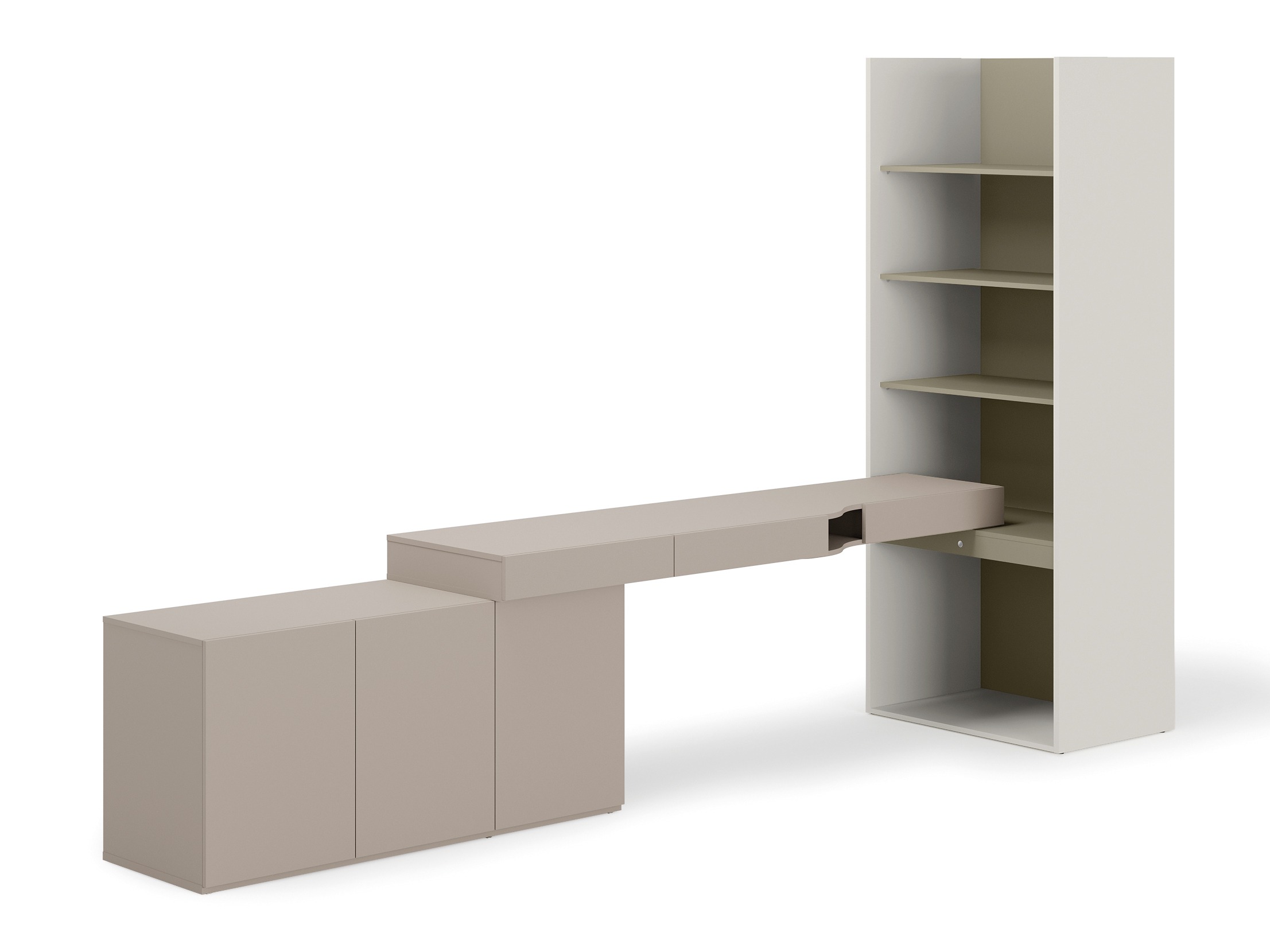 Otthoni iroda készlet Evareve 118 (Szürke + Zöld)