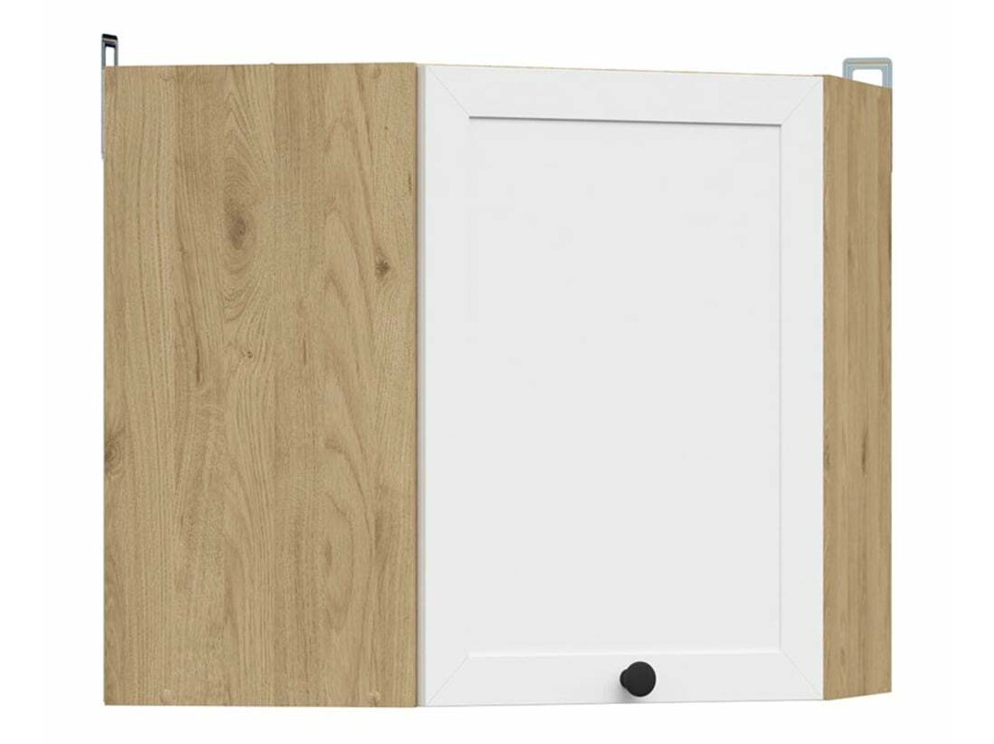Moduláris fali sarokszekrény Classic White Oak 101