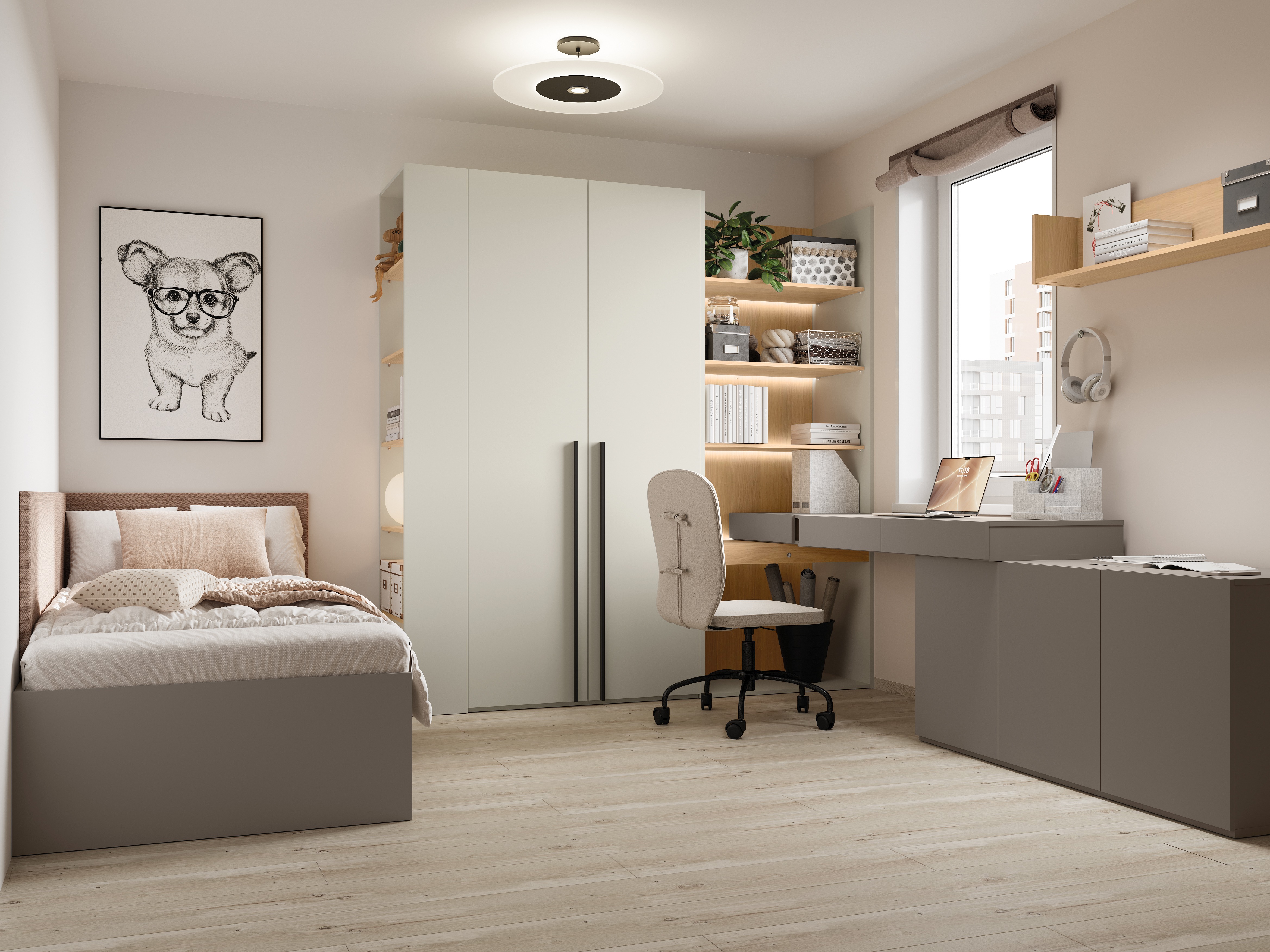 Puha falpanel Evareve 121