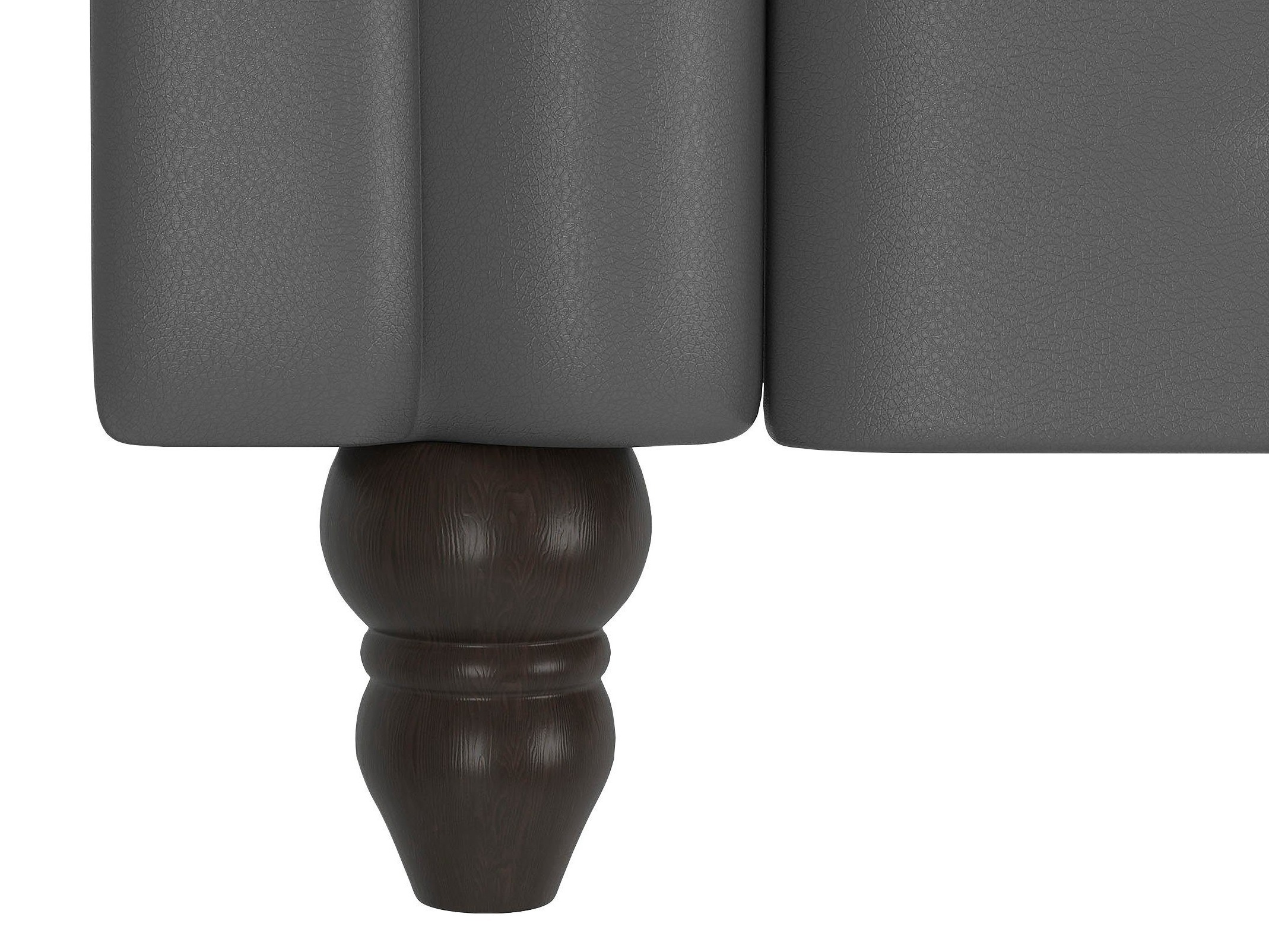 Chesterfield kanapé Tulsa 217 (Sötétszürke)