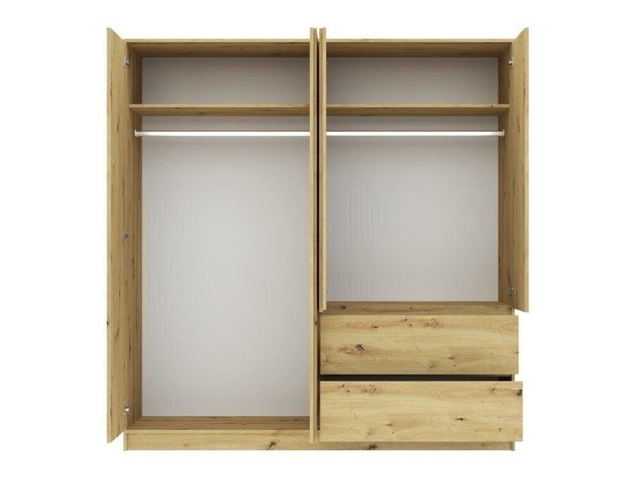 Gardróbszekrény Mervese 104 (Fehér)