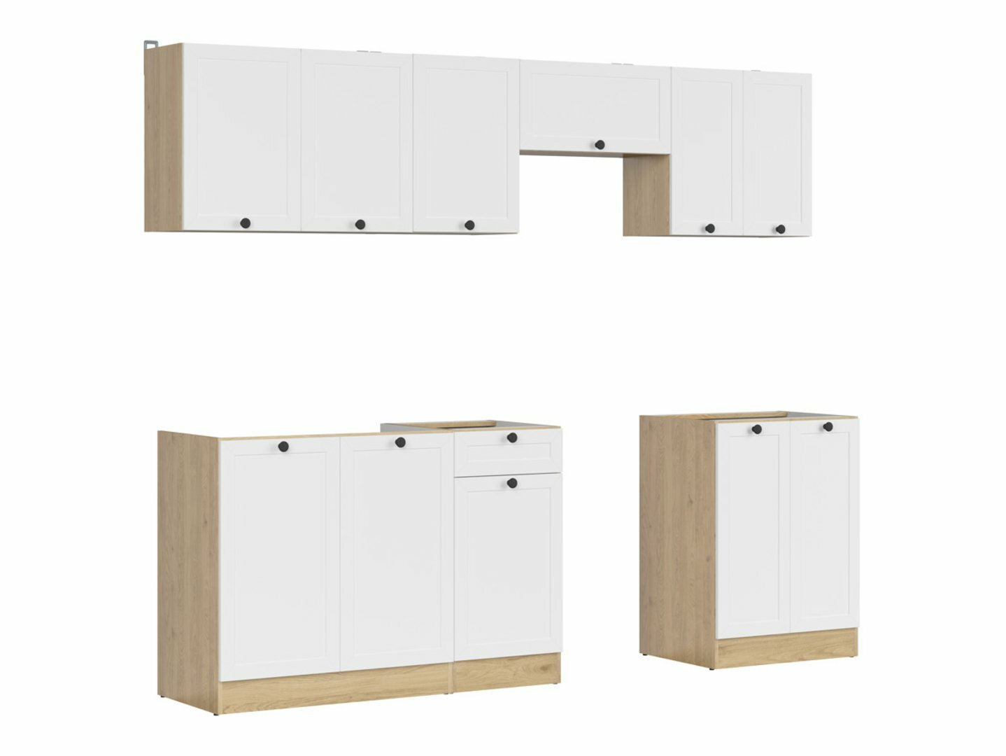 Moduláris konyha szett Classic White Oak 118