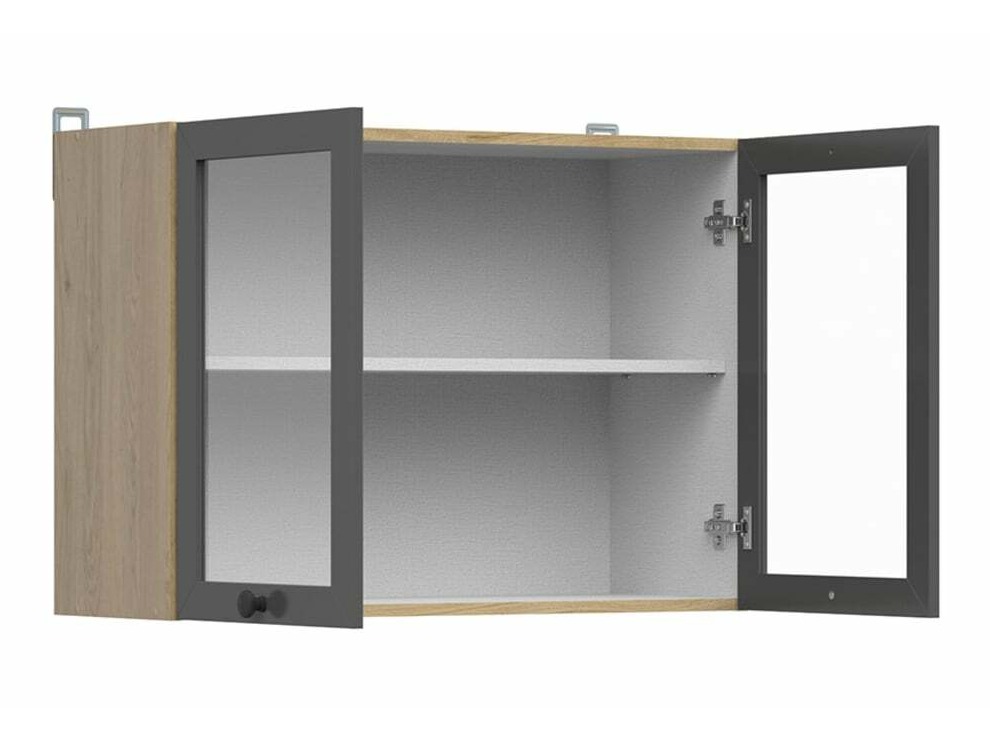 Moduláris fali szekrény Classic Grey Oak 112