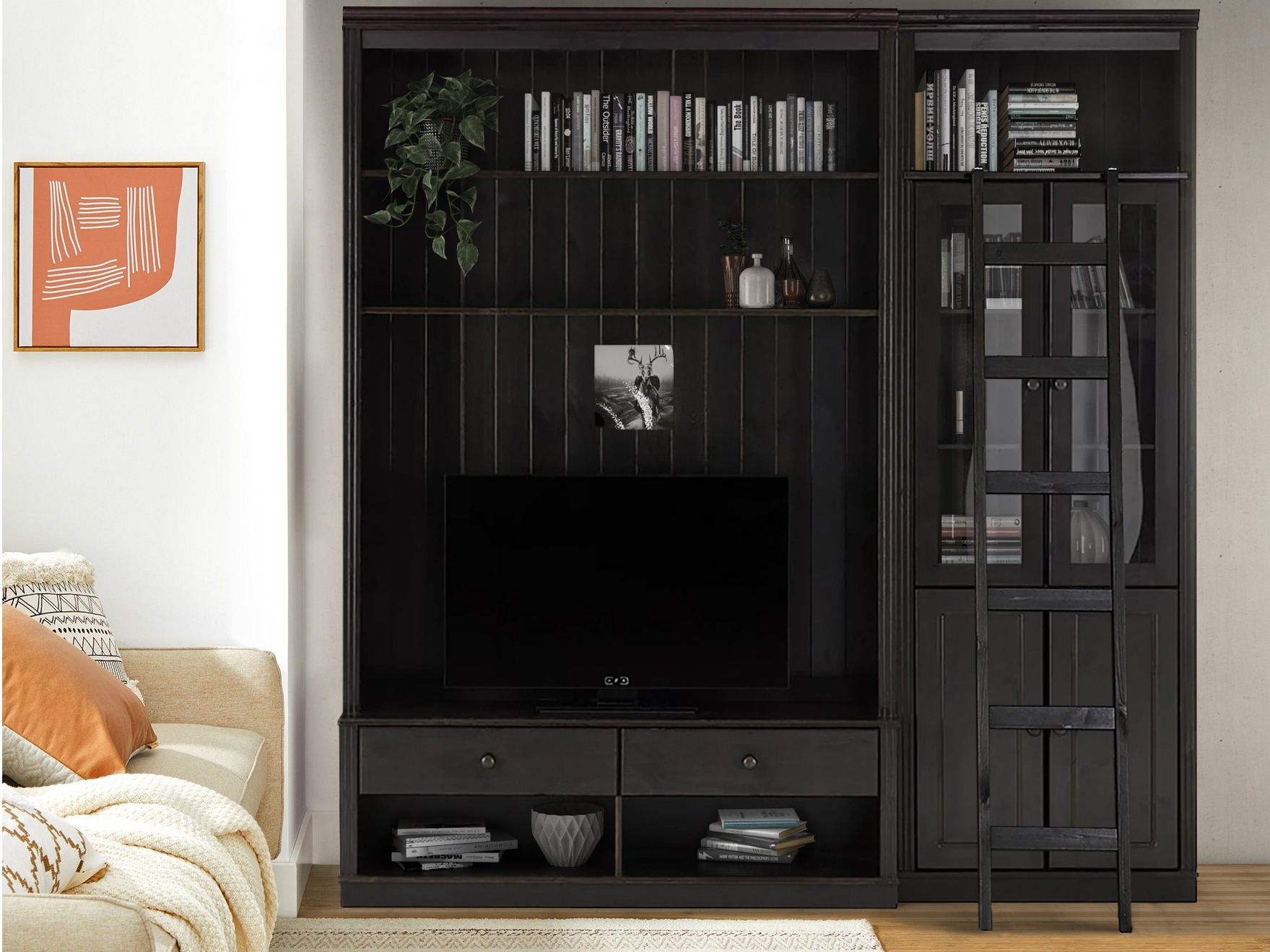 Nappali szett Saltoro 125 (Sötét barna)