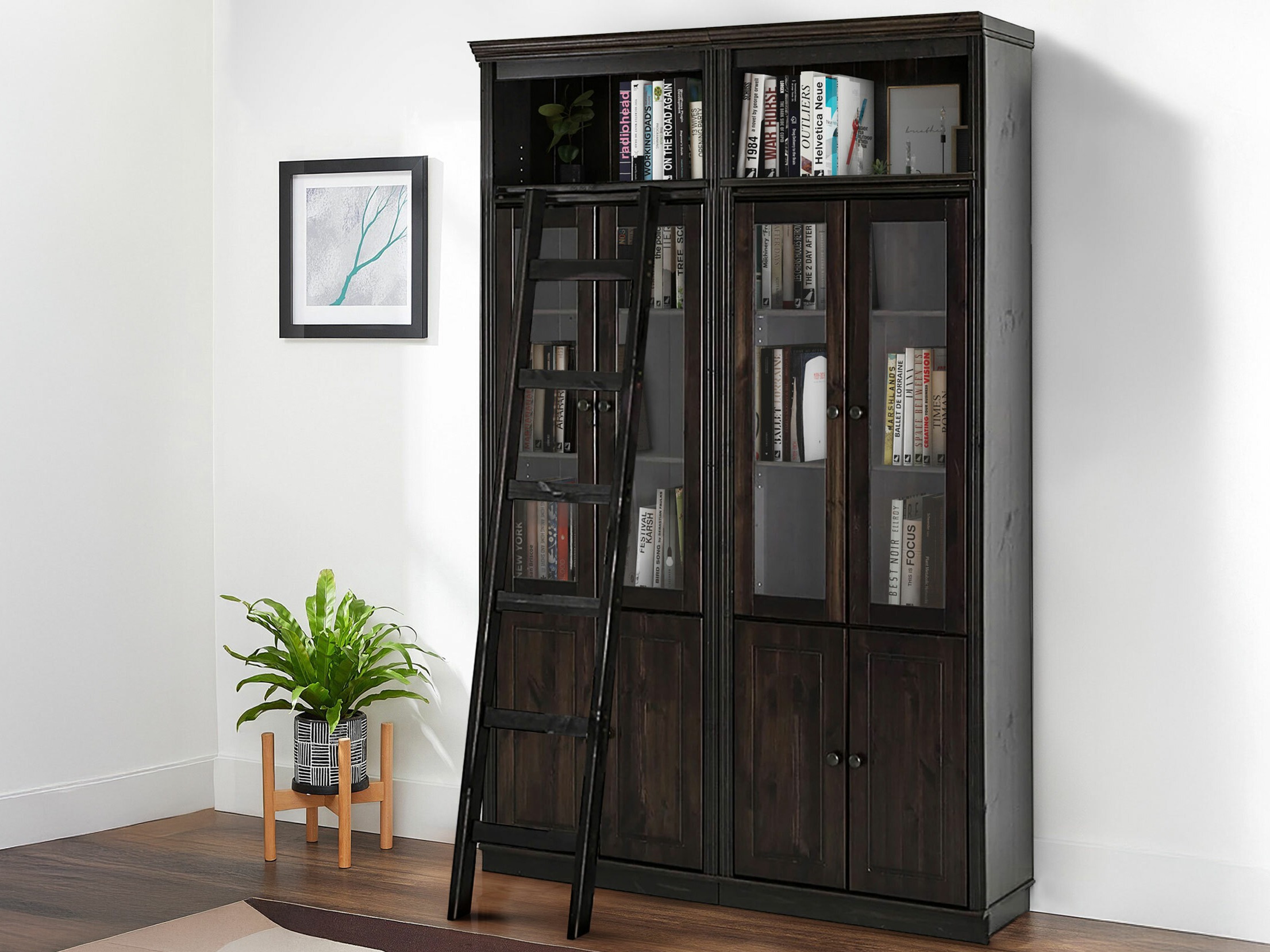 Polc szett Saltoro 120 (Sötét barna)