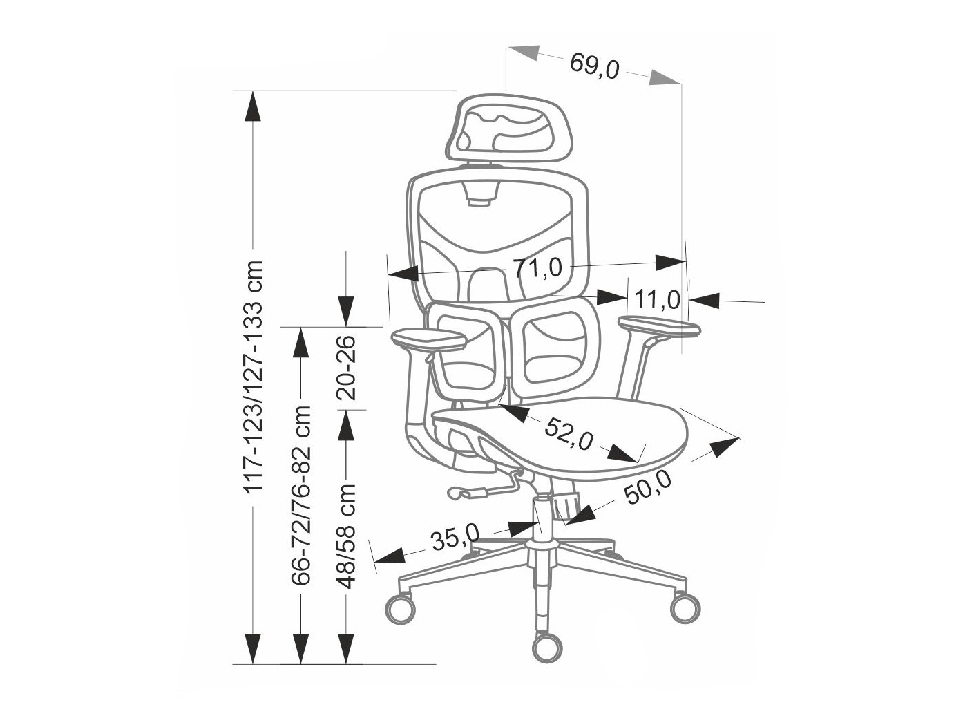 Irodai szék Houston 2008