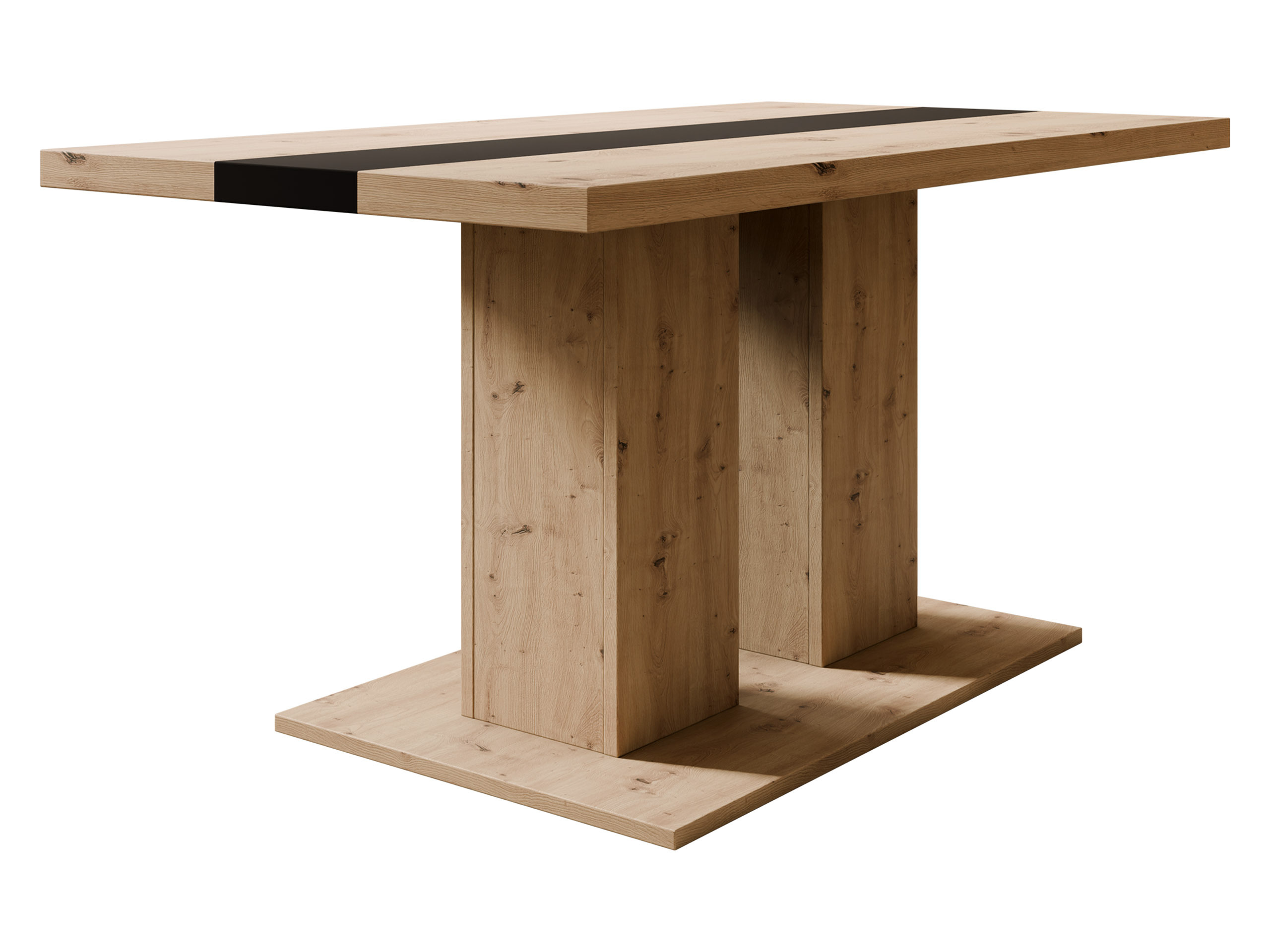 Dohányzóasztal Tucson 147 (Artisan tölgy + Fekete)