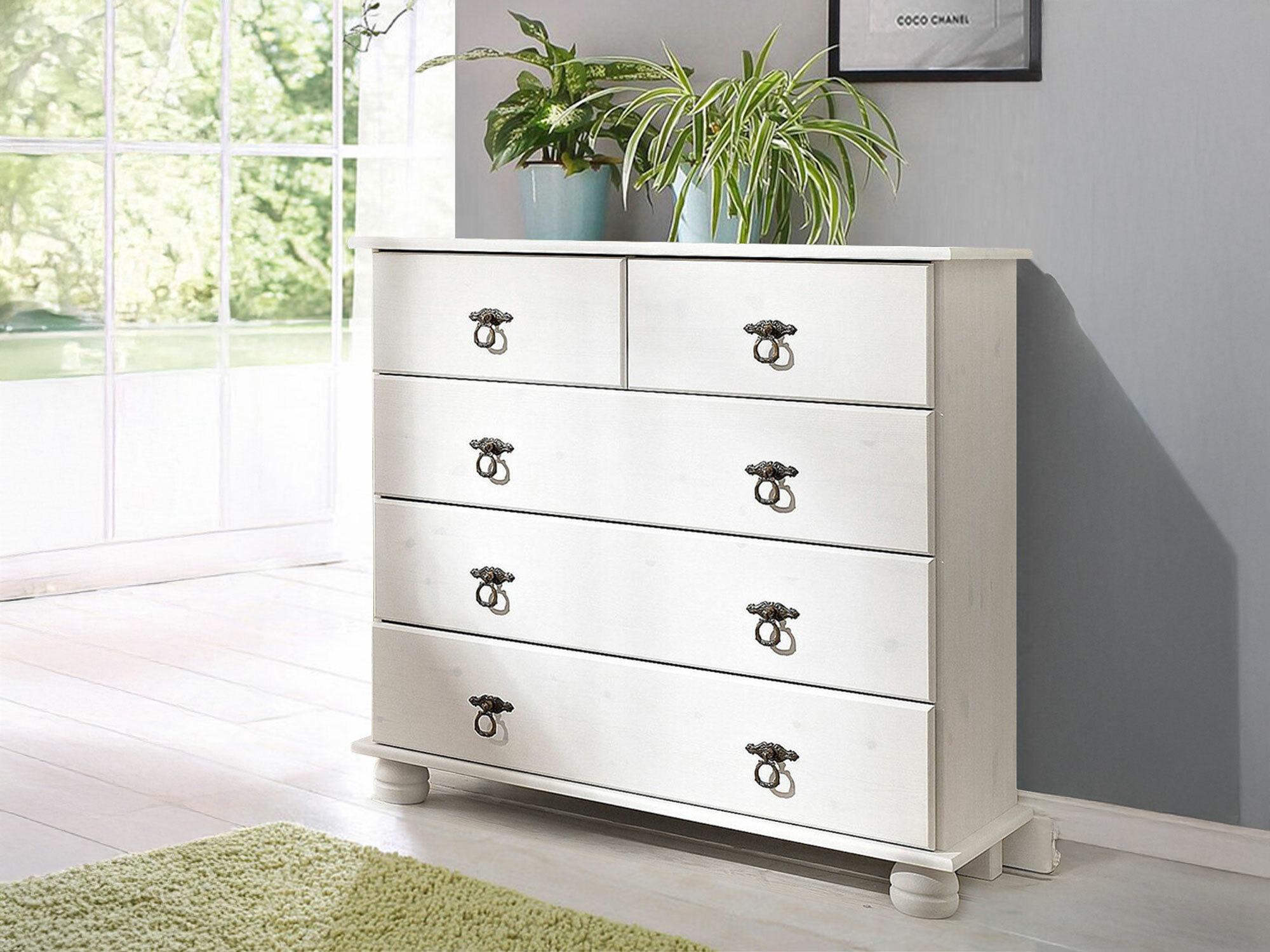 Komód Nolcore 102 (Fehér)