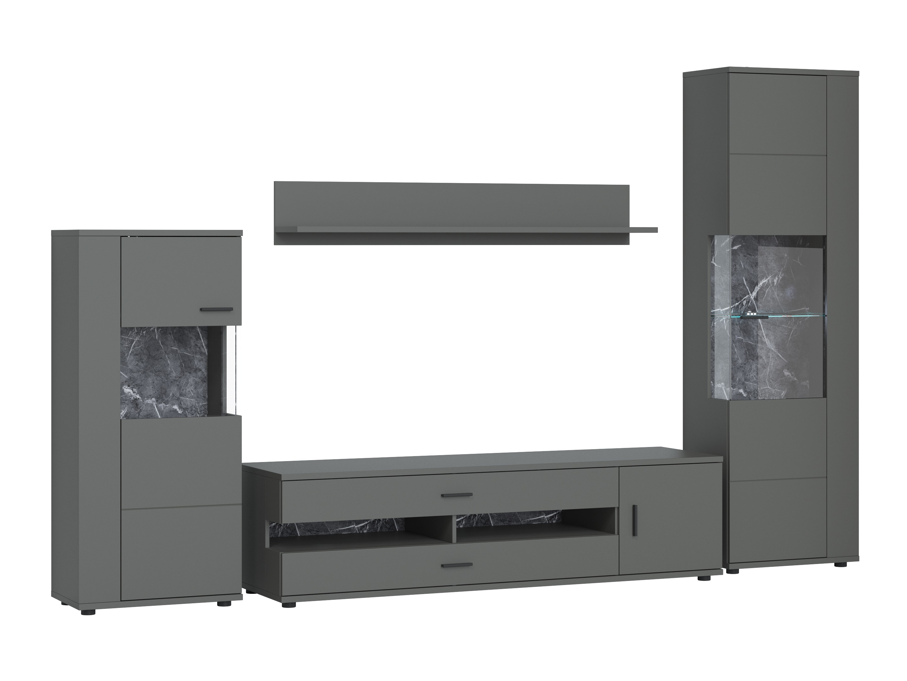 Nappali szett Ontario 161 (Grafit)