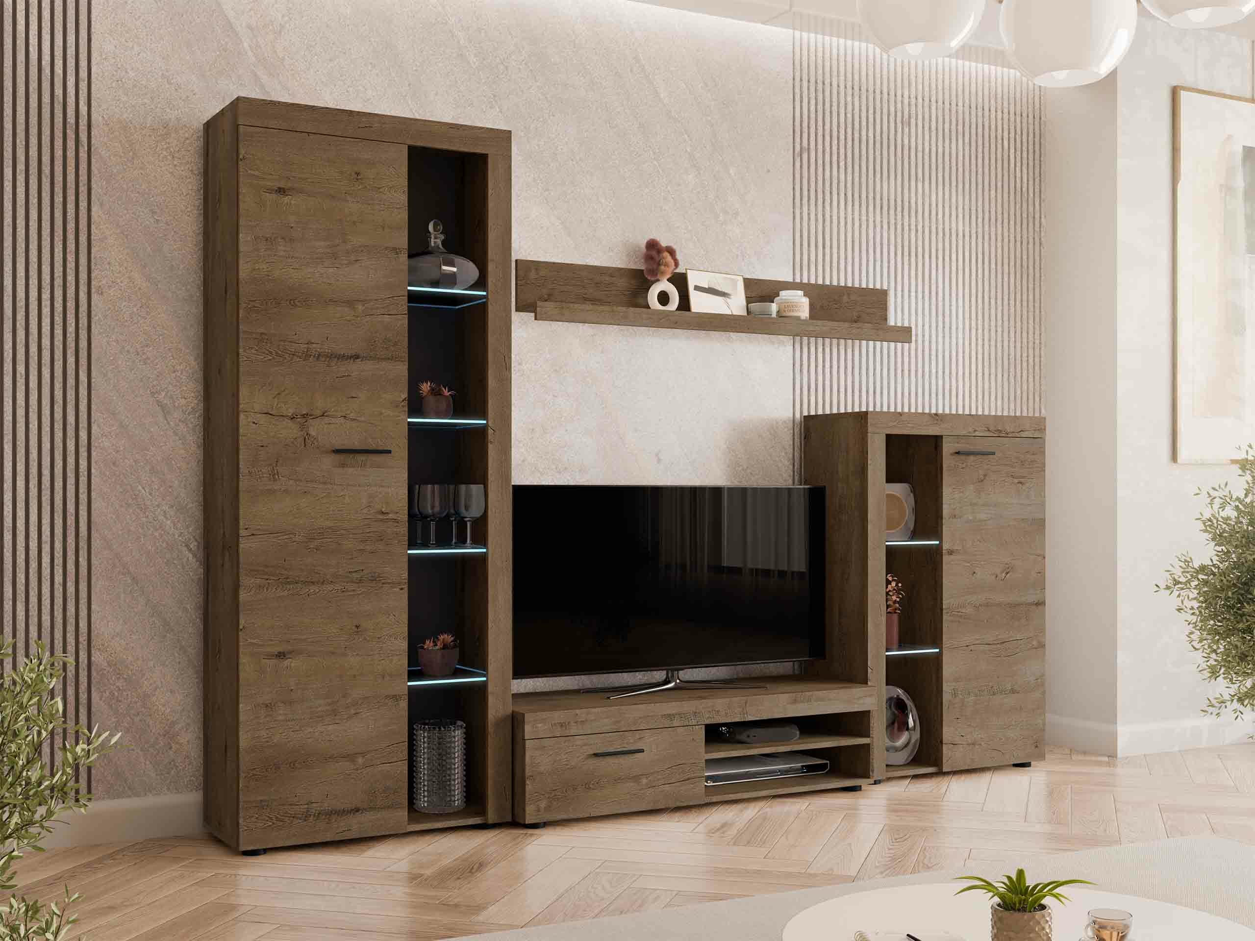 Nappali szett Tucson 103 (Lefkas tölgy)