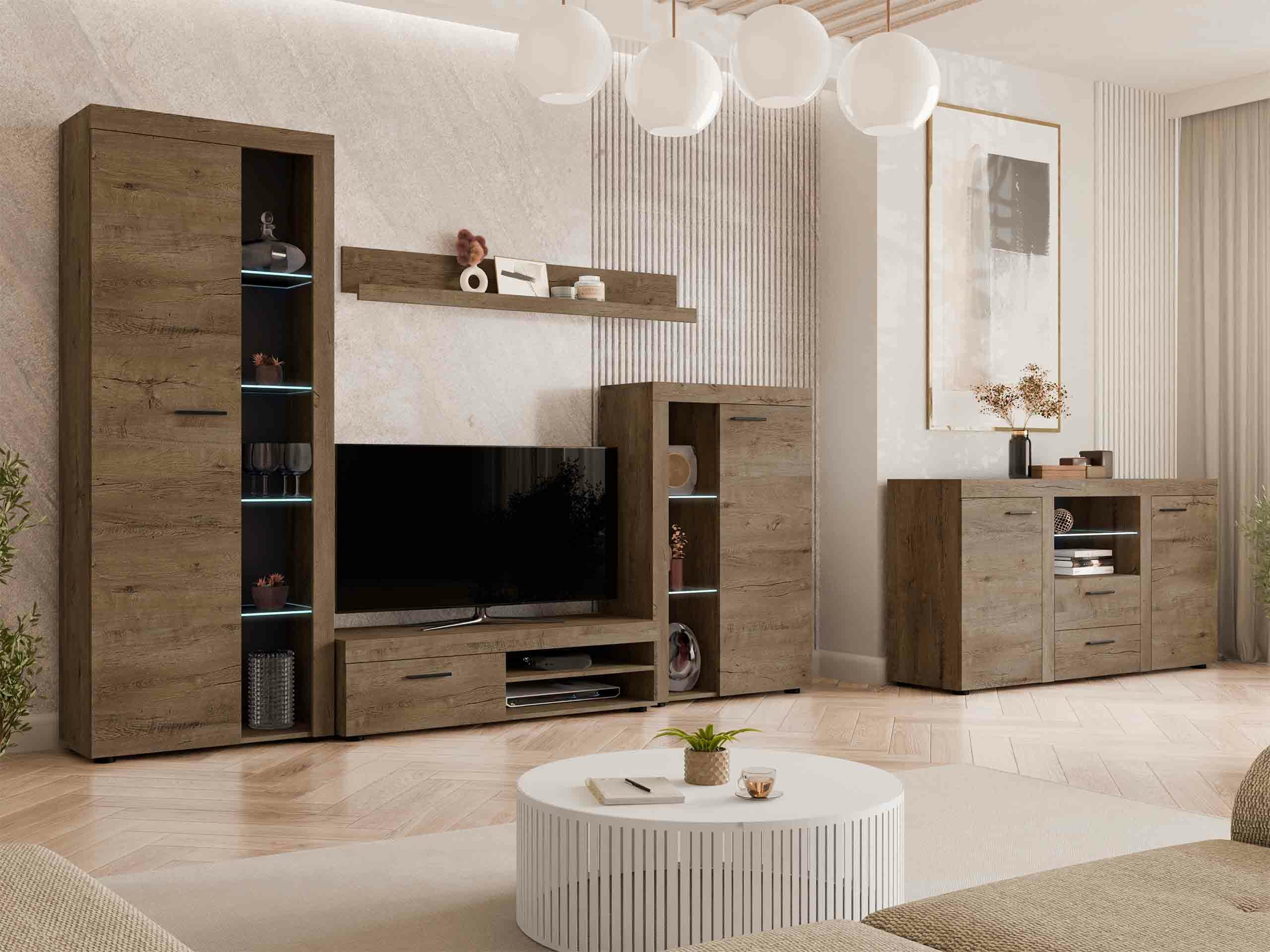 Nappali szett Tucson 106 (Lefkas tölgy)