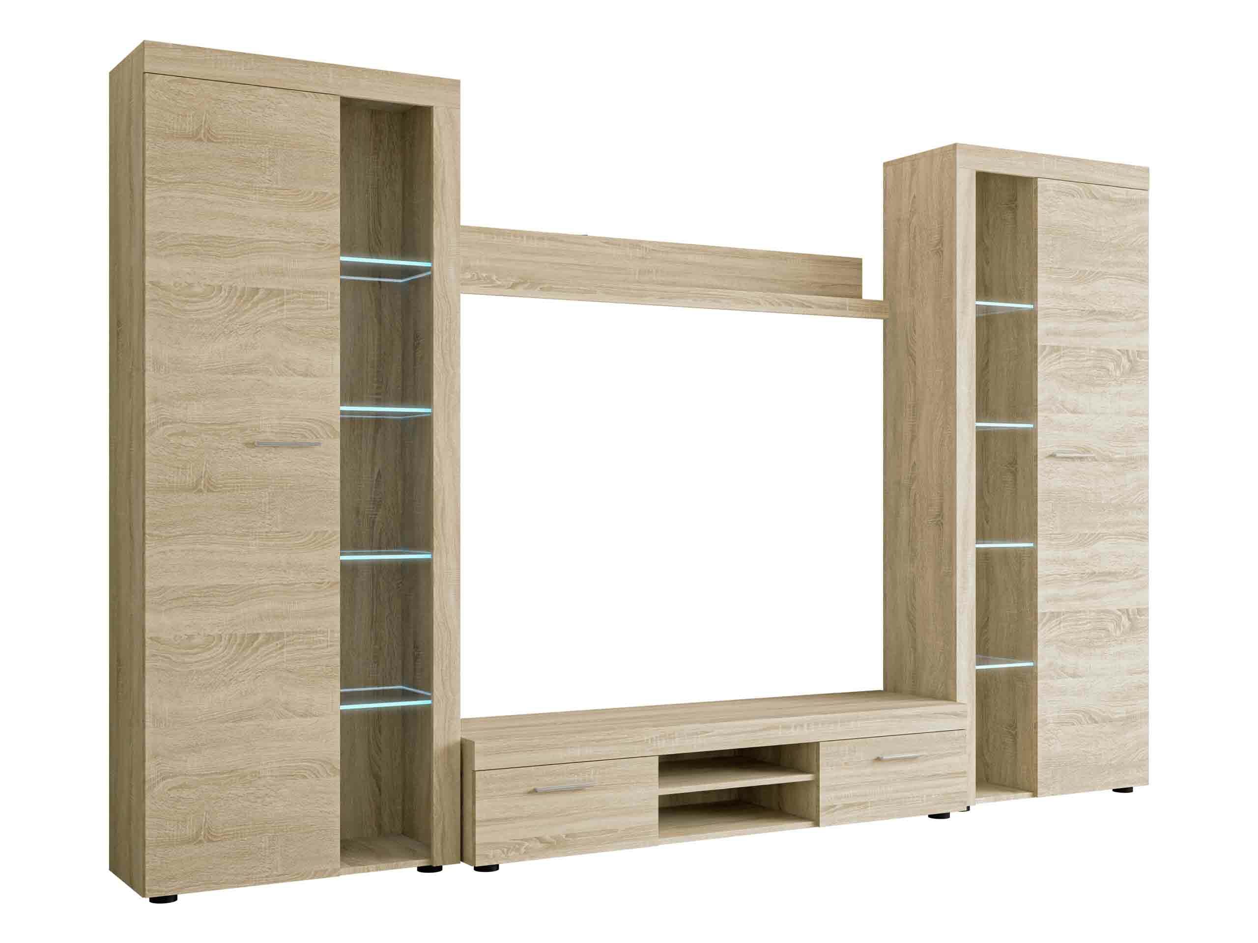 Nappali szett Tucson 107 (Sonoma tölgy)