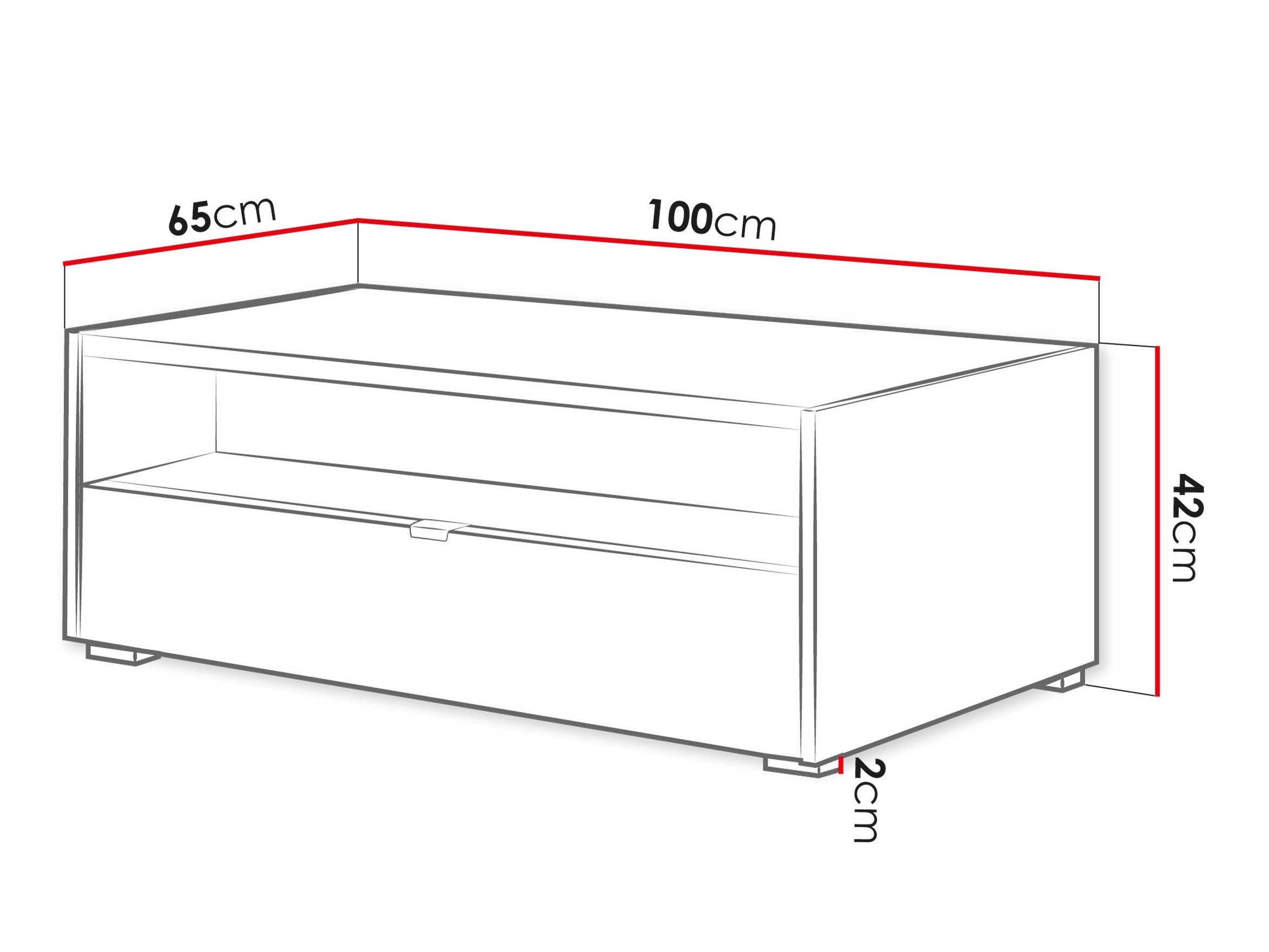 Dohányzóasztal Comfivo Ordo