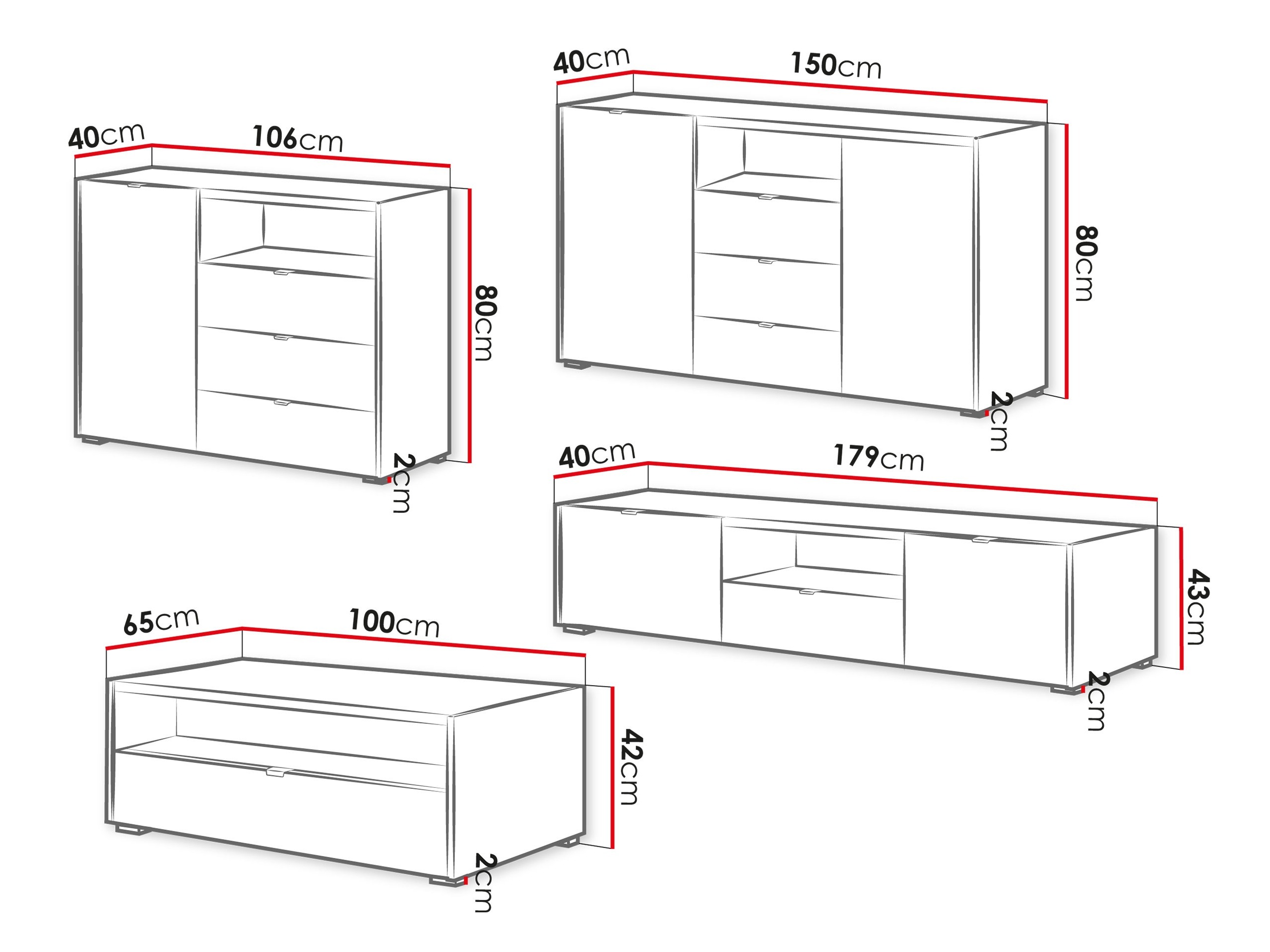 Nappali szett Comfivo Ordo