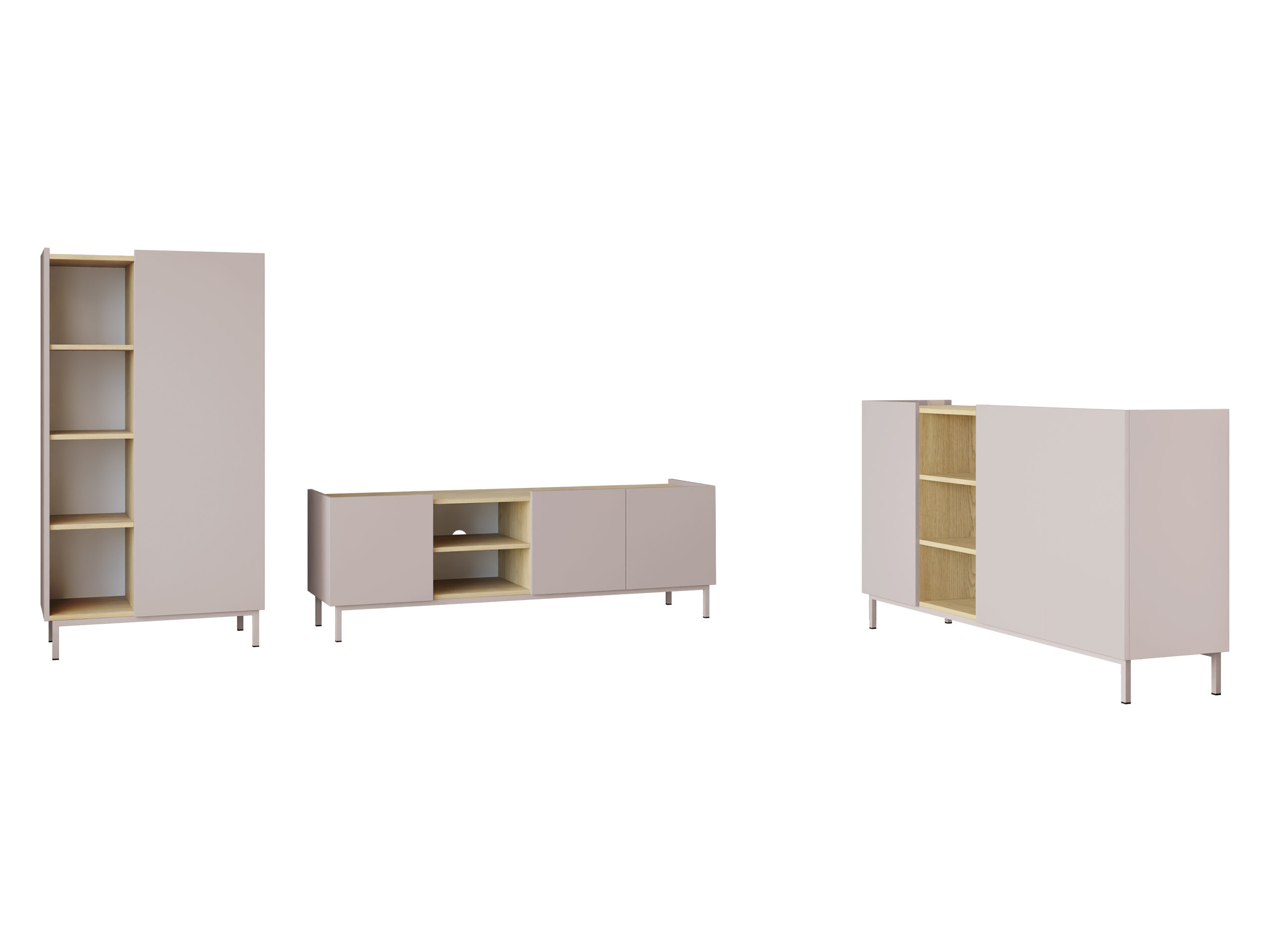 Nappali szett Veldome 103 (Kasmír + Tölgy)