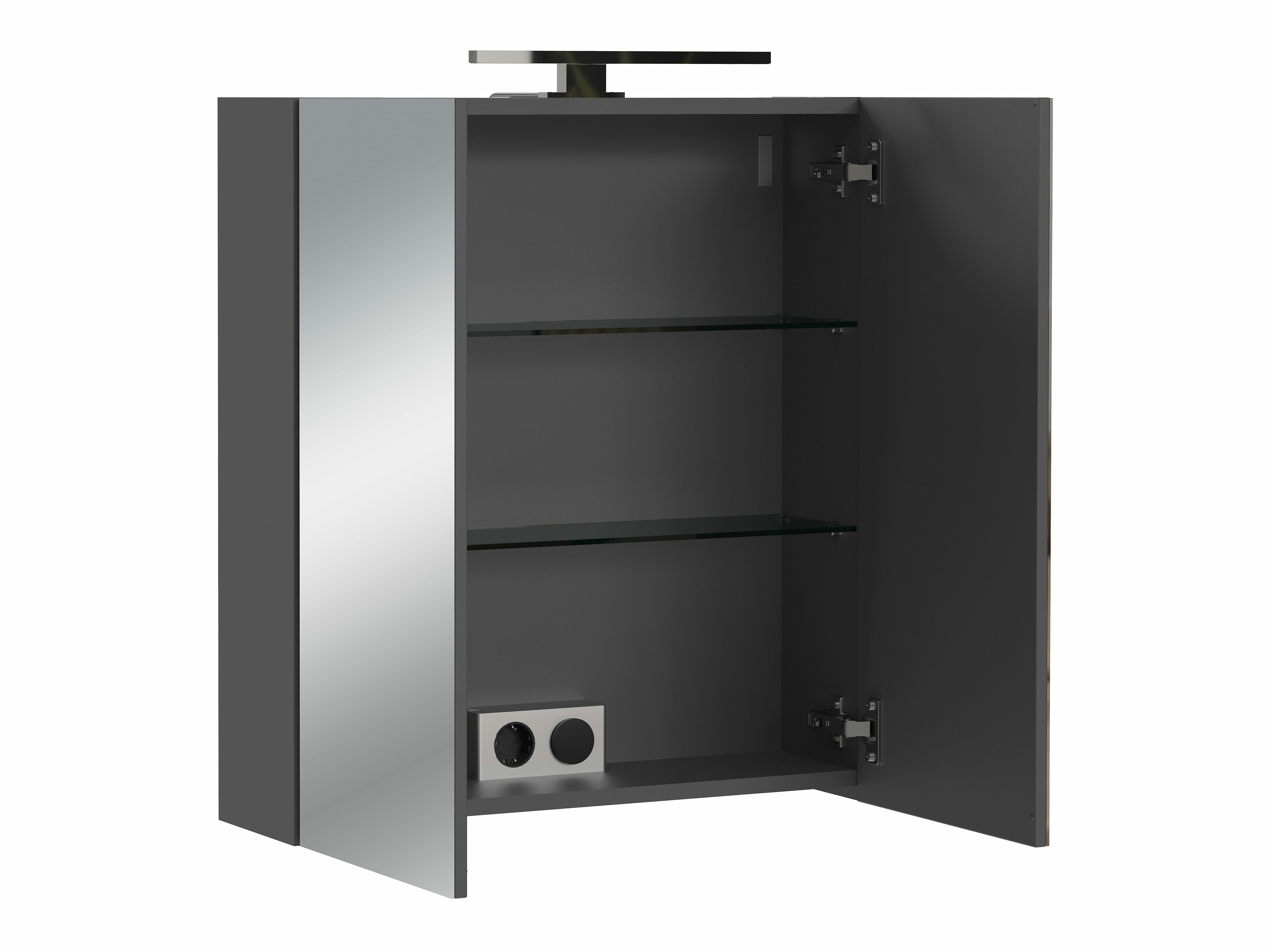 Fürdőszoba tükörszekrény Felfere 107 (Antracit)