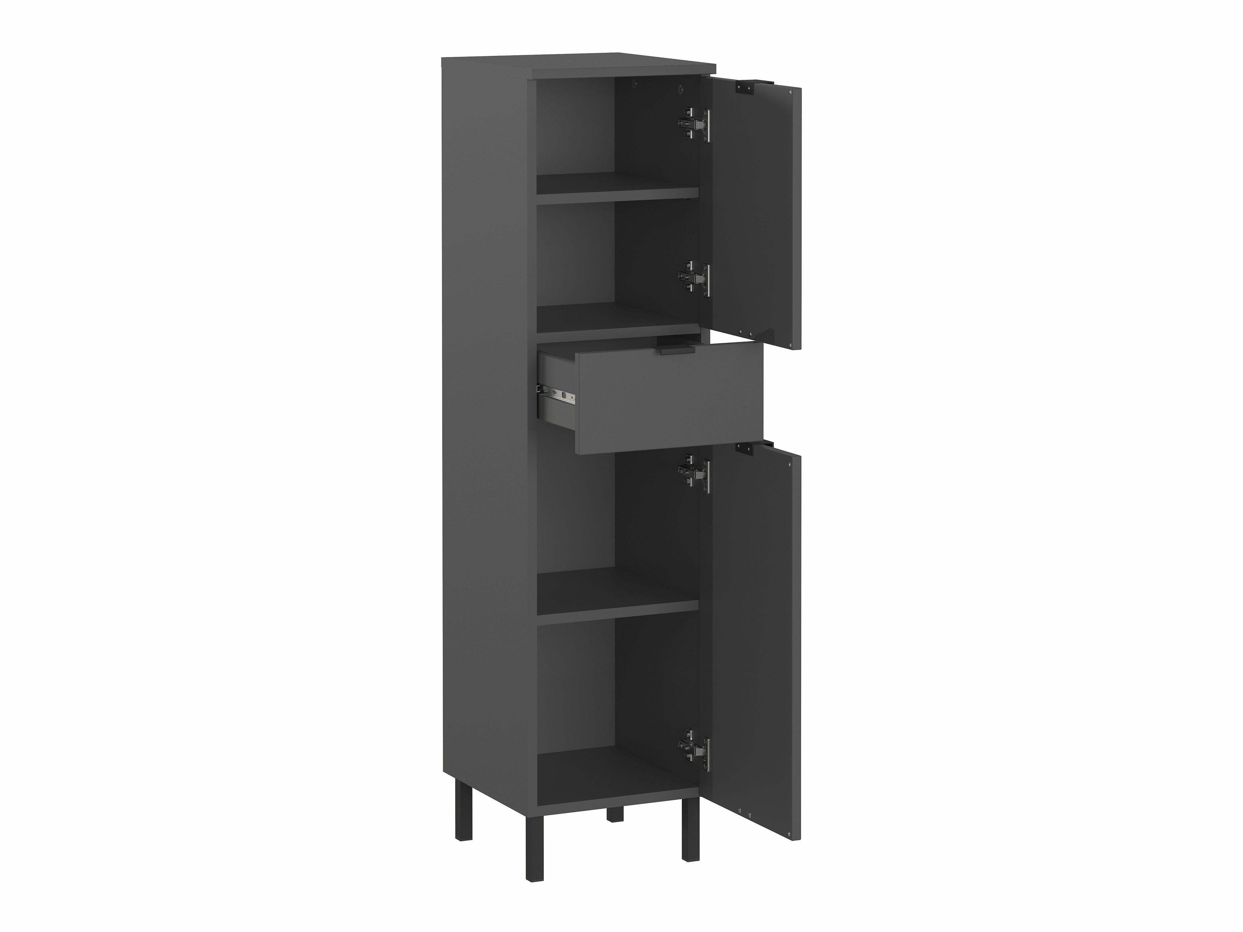 Fürdőszobai garnitúra Felfere 108 (Antracit)