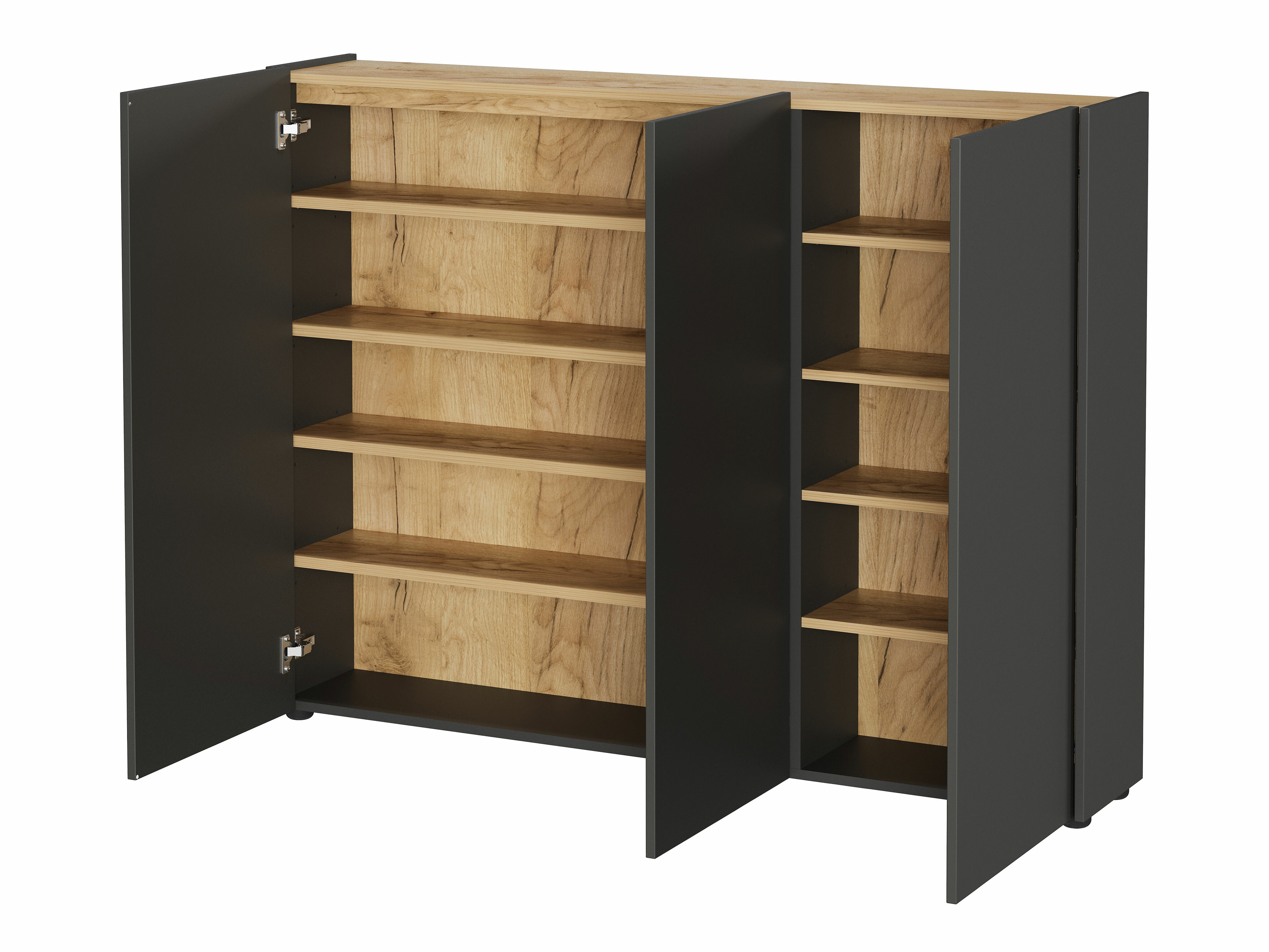 Cipőtároló Sacramento 514 (Grafit)