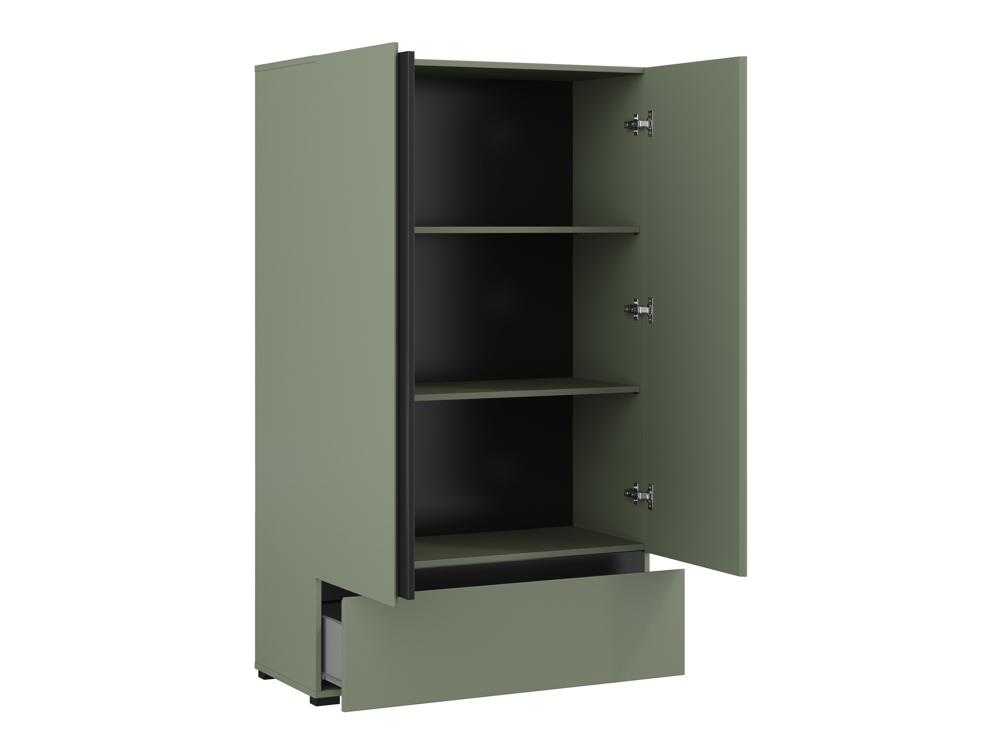 Könyvespolc Alfere 122 (Zöld)