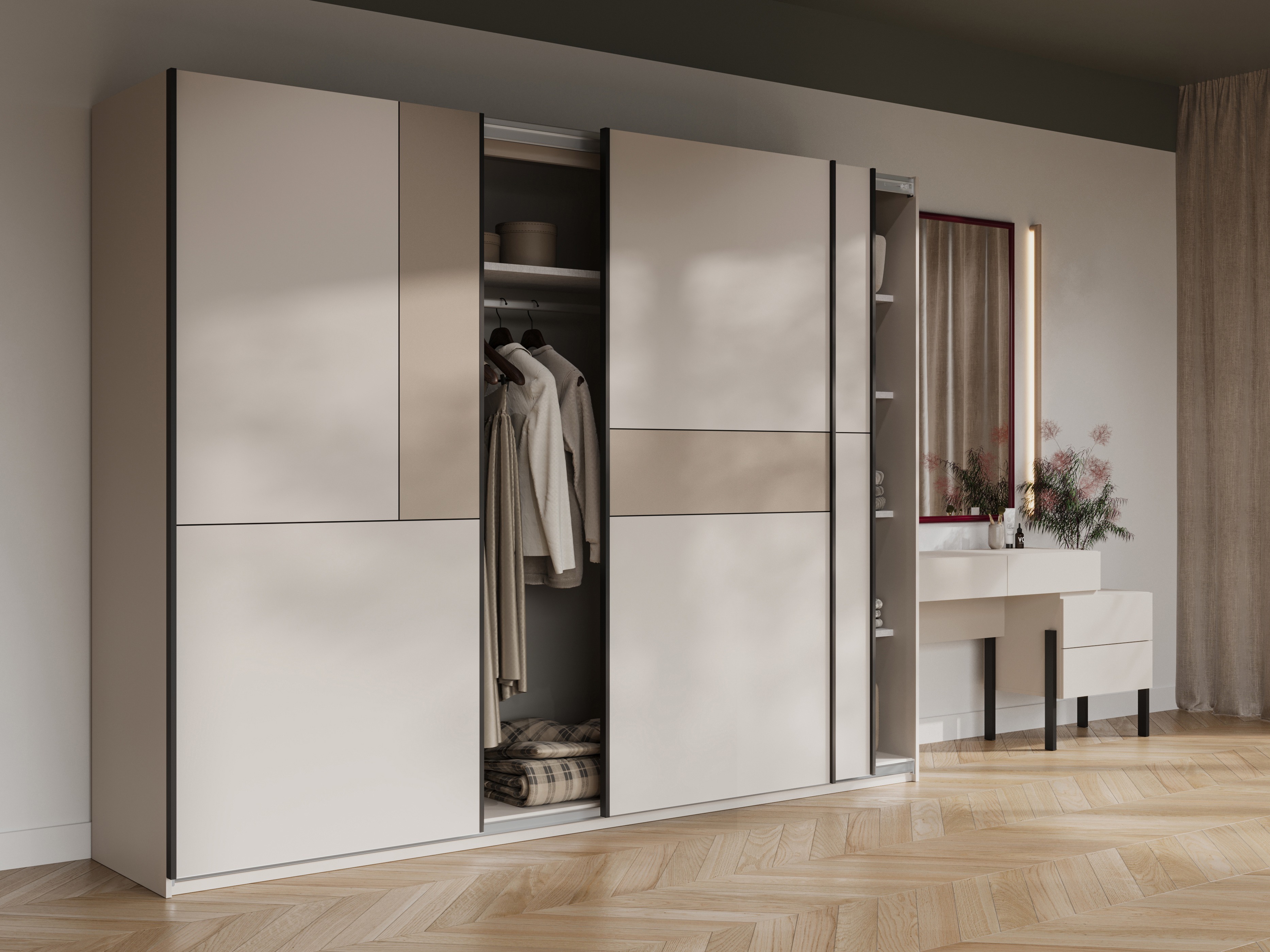 Gardróbszekrény Austin 370 (Kasmír + Congo)