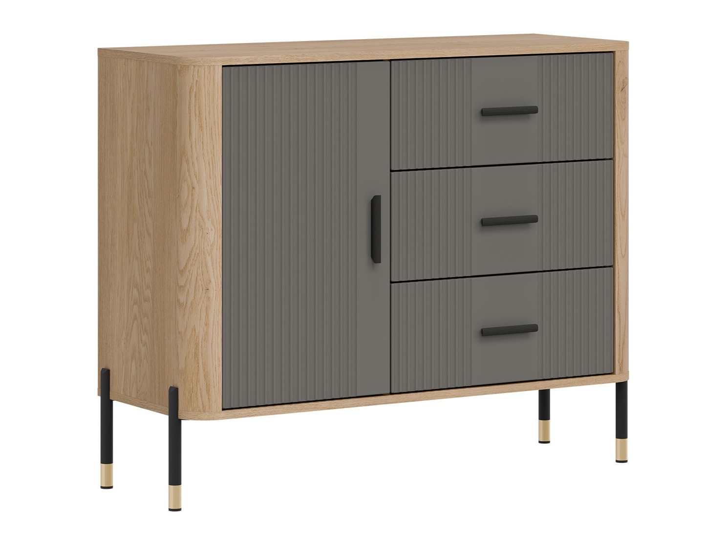 Komód Flosora 107 (Szürke)