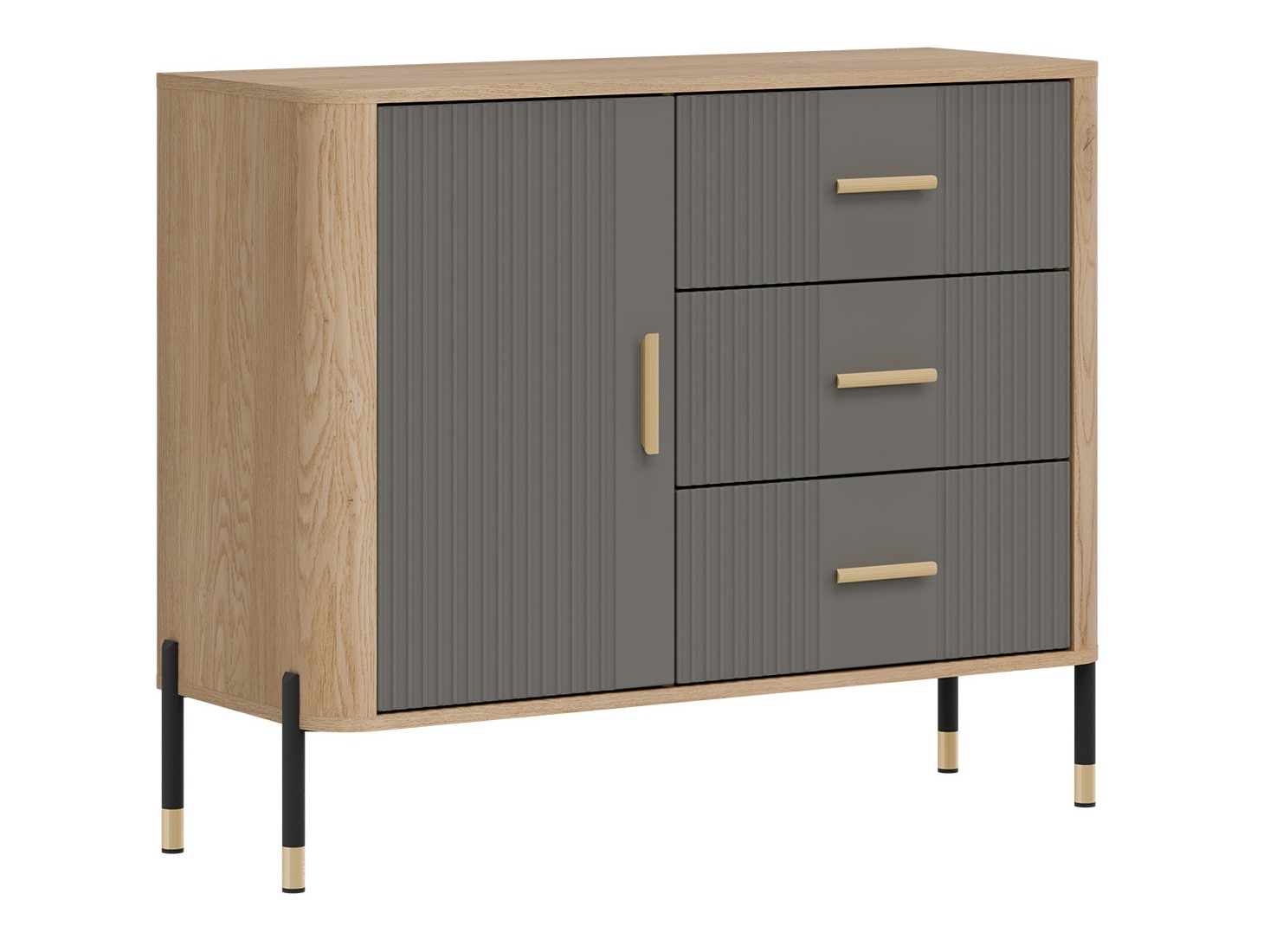 Komód Flosora 107 (Szürke)