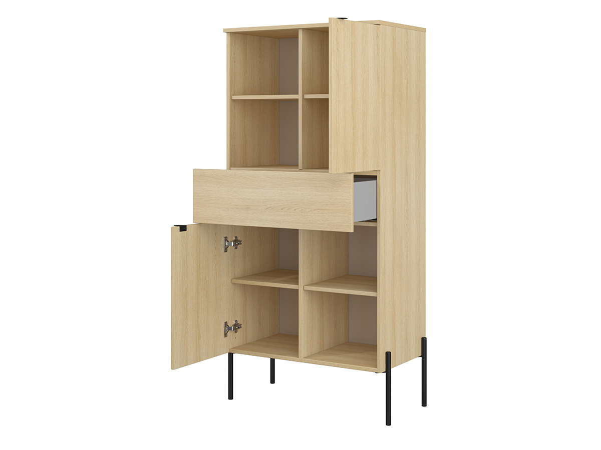 Könyvespolc Levtenu 110 (Tölgy)