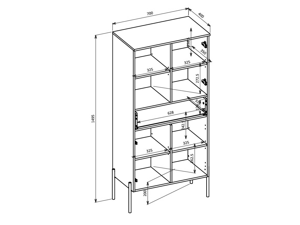Könyvespolc Levtenu 111 (Kasmír)