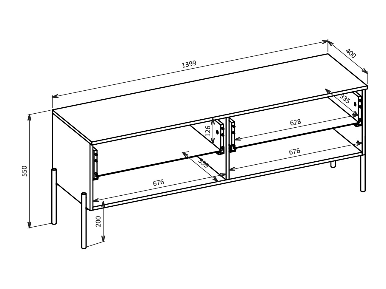 Nappali szett Levtenu 118 (Tölgy + Kasmír)