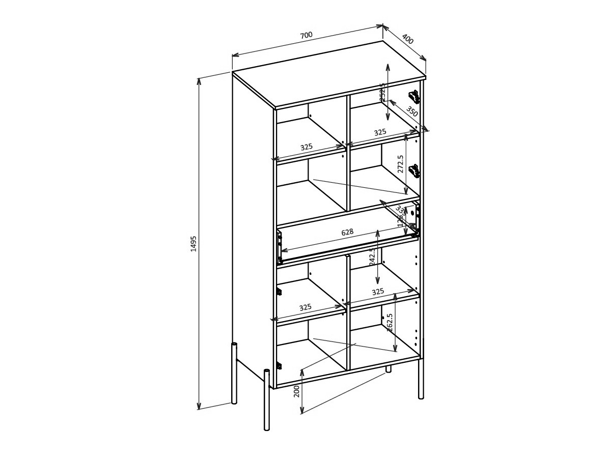 Nappali szett Levtenu 118 (Tölgy)