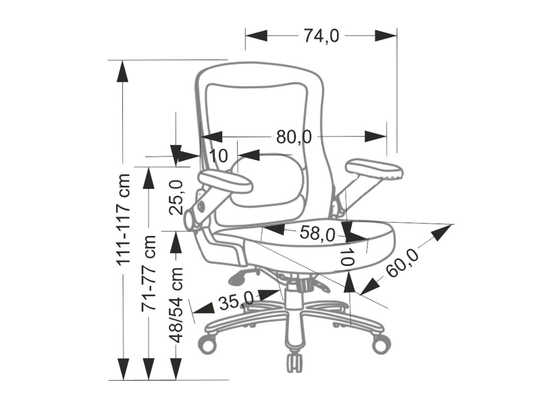 Irodai szék Houston 2022
