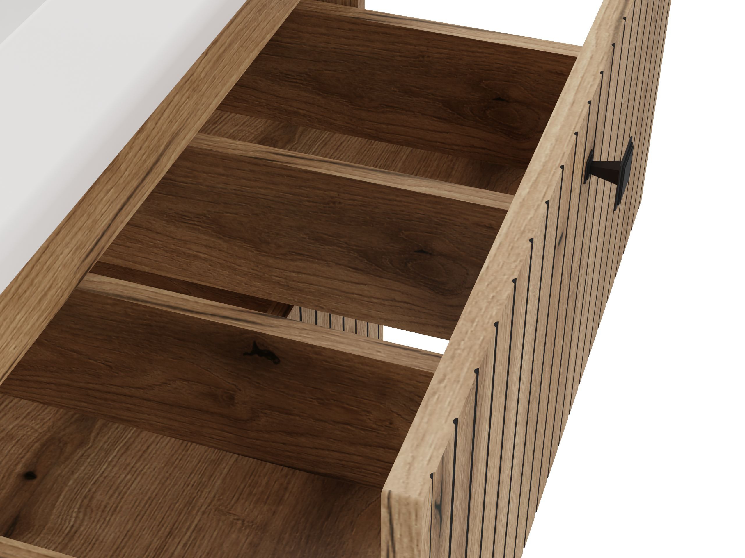 Fali szekrény mosdónak Mandeville 314 (Tölgy)