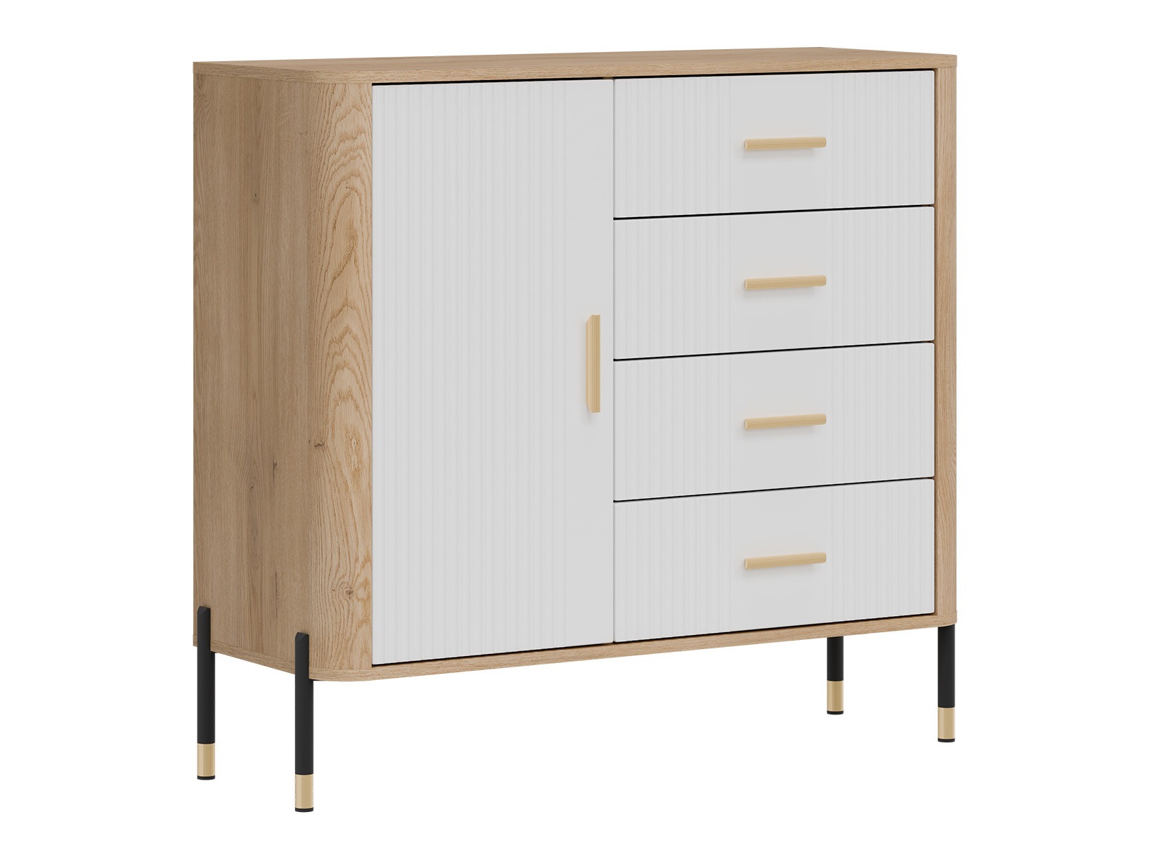 Komód Flosora 117 (Fehér)