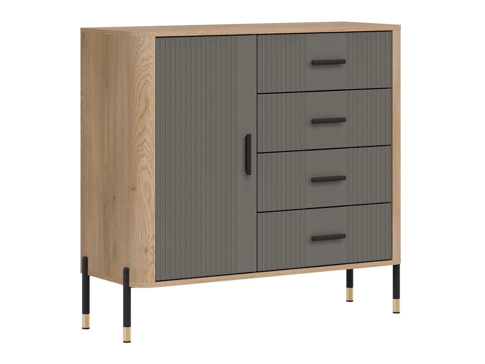 Komód Flosora 117 (Szürke)