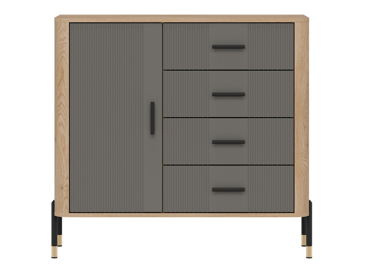 Komód Flosora 117 (Szürke)